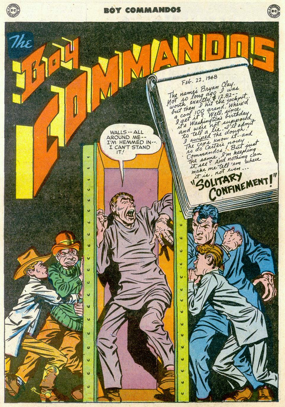 Read online Boy Commandos comic -  Issue #31 - 38