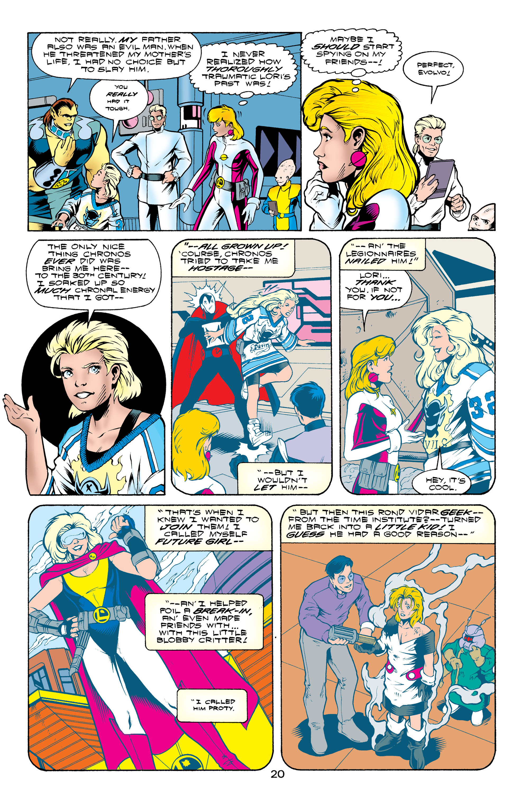 Read online Legionnaires comic -  Issue #69 - 21