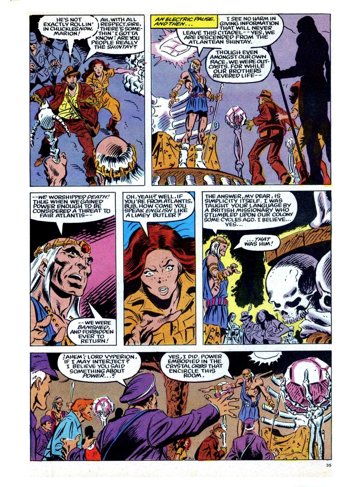 Read online Indiana Jones comic -  Issue #5 - 33