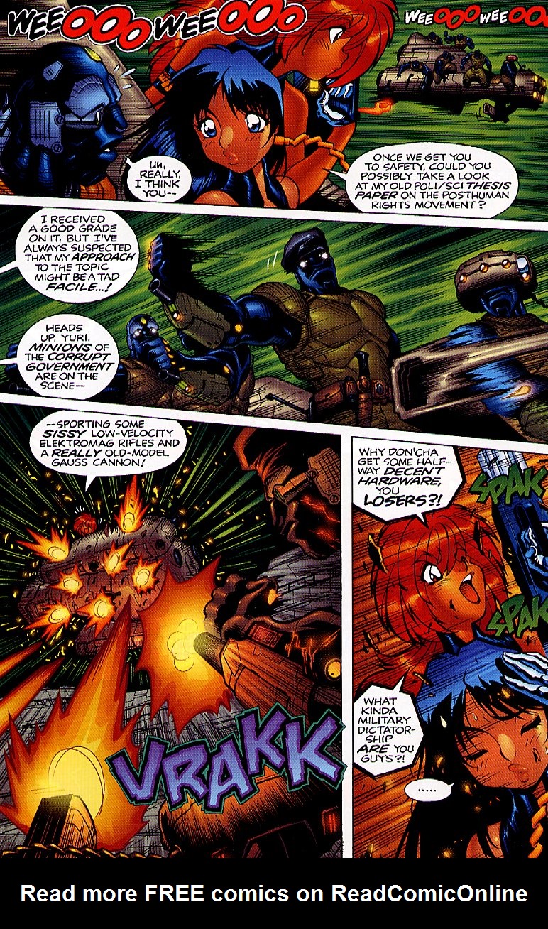 Read online Dirty Pair: Start the Violence comic -  Issue # Full - 10