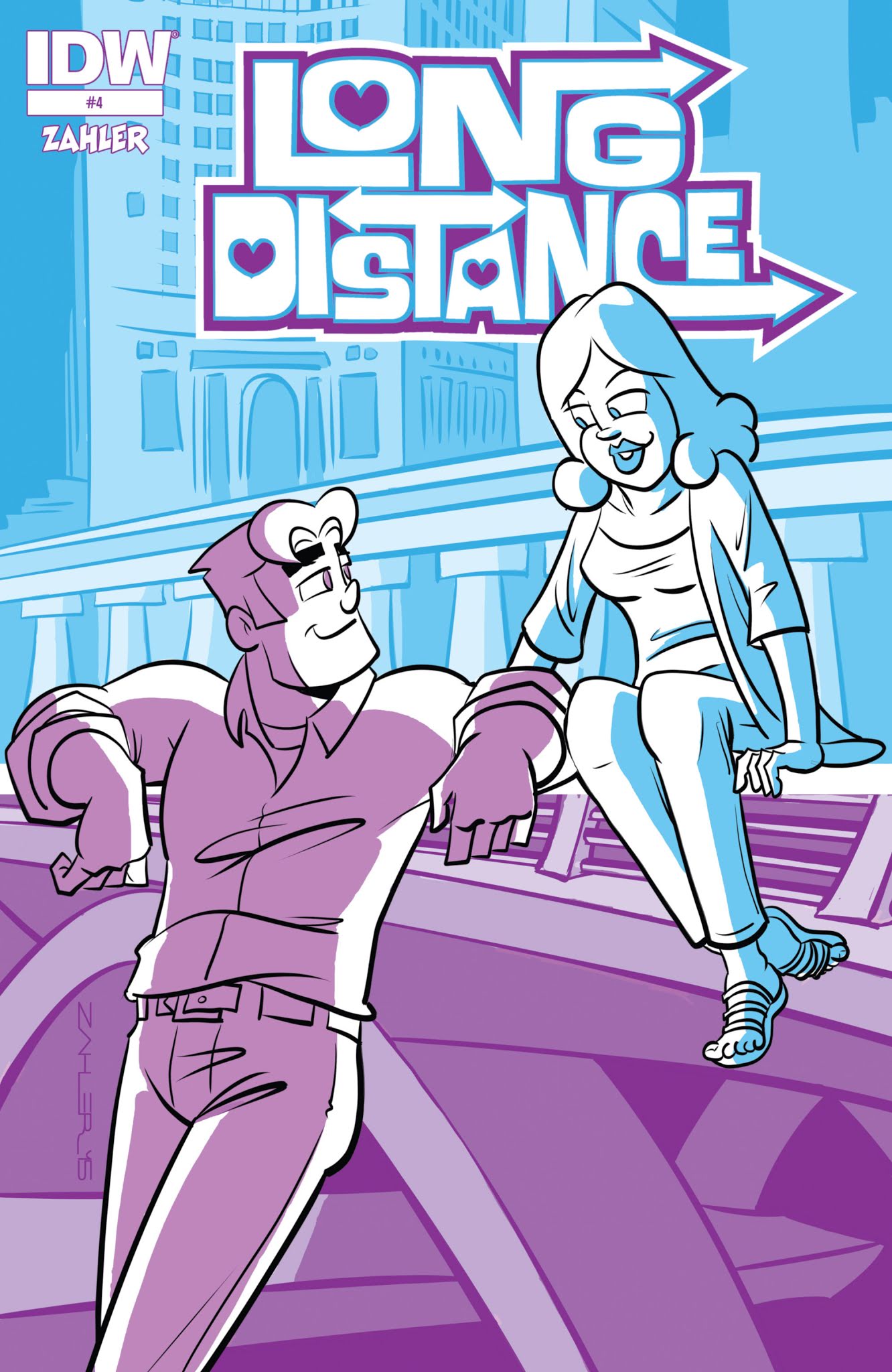 Read online Long Distance comic -  Issue #4 - 1