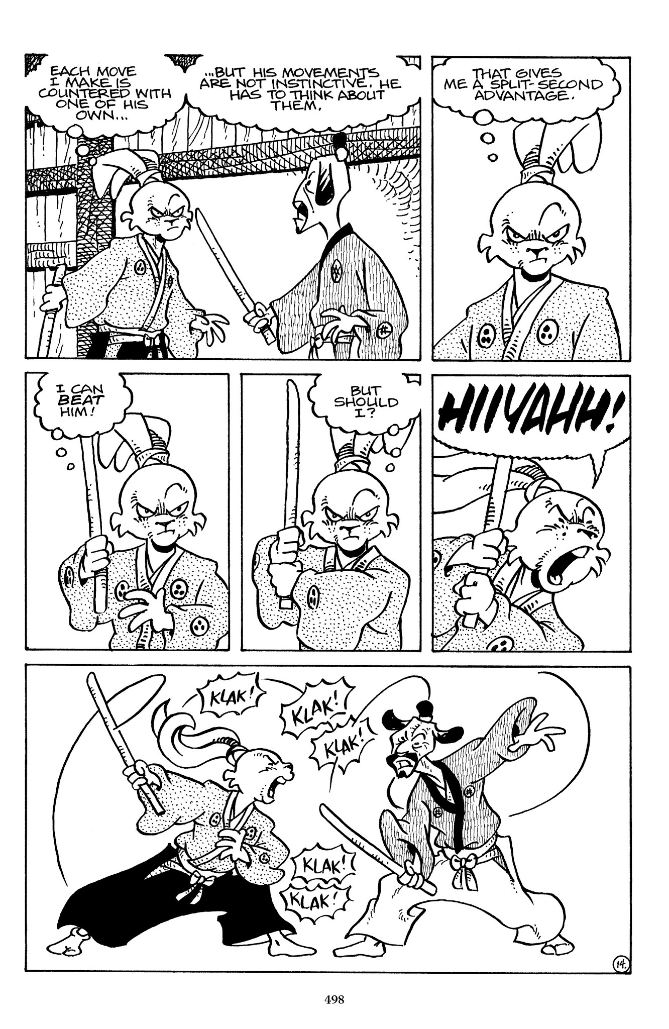 Read online The Usagi Yojimbo Saga comic -  Issue # TPB 7 - 490