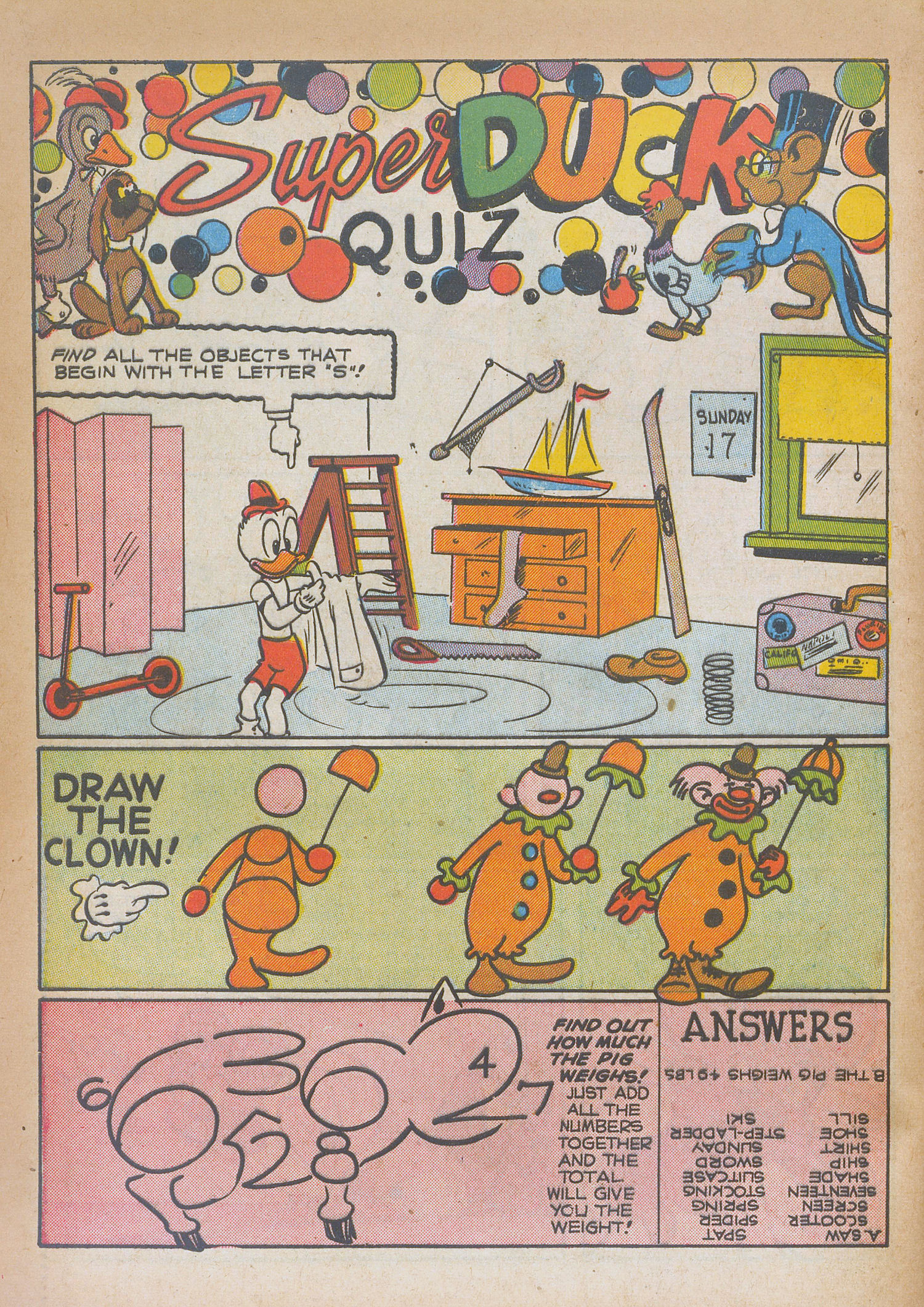 Read online Super Duck Comics comic -  Issue #22 - 40
