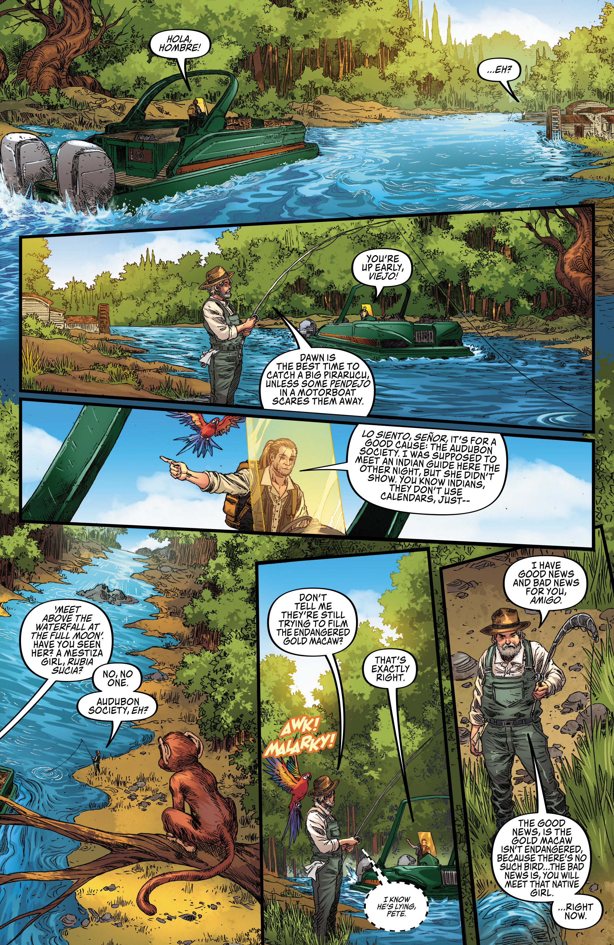 Read online Sheena Queen of the Jungle: Fatal Exams comic -  Issue #3 - 6