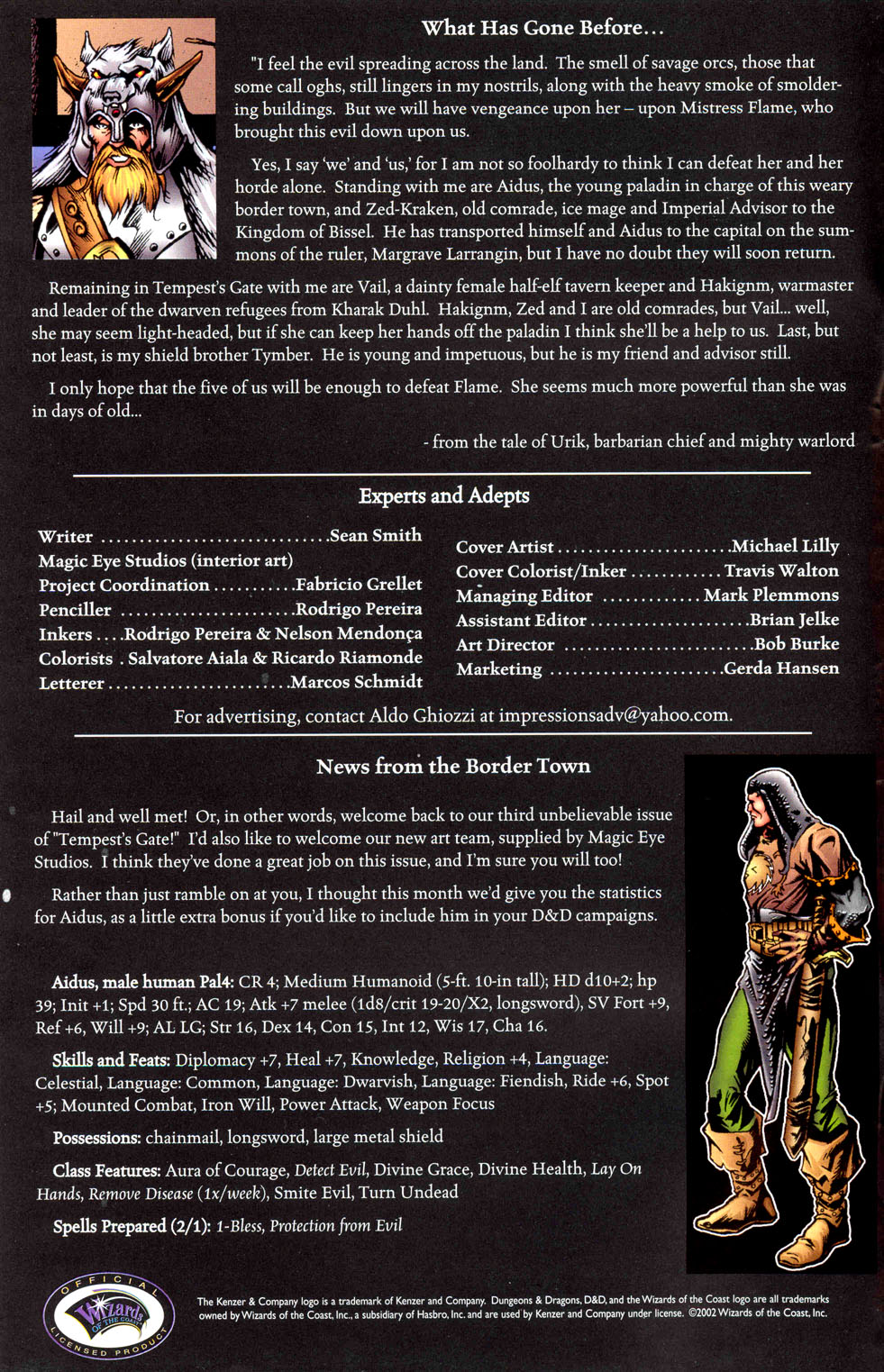 Read online Dungeons & Dragons: Tempests Gate comic -  Issue #3 - 2