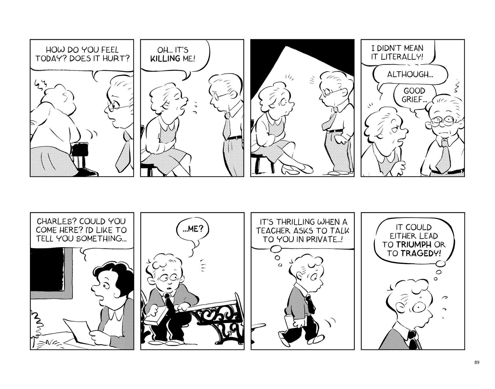 Read online Funny Things: A Comic Strip Biography of Charles M. Schulz comic -  Issue # TPB (Part 1) - 92