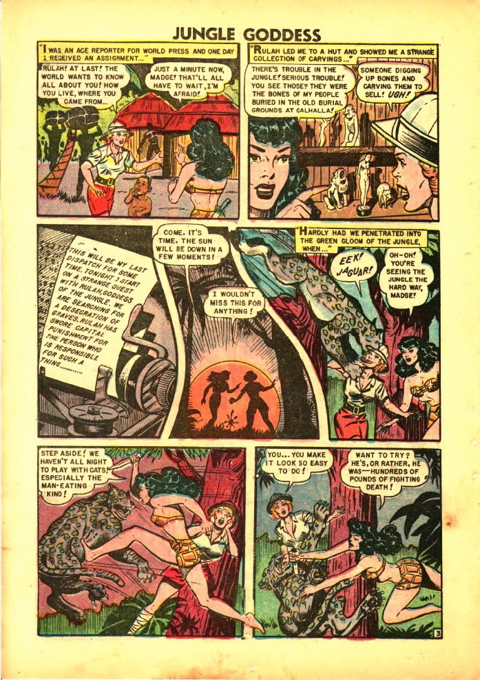 Read online Rulah - Jungle Goddess comic -  Issue #22 - 17