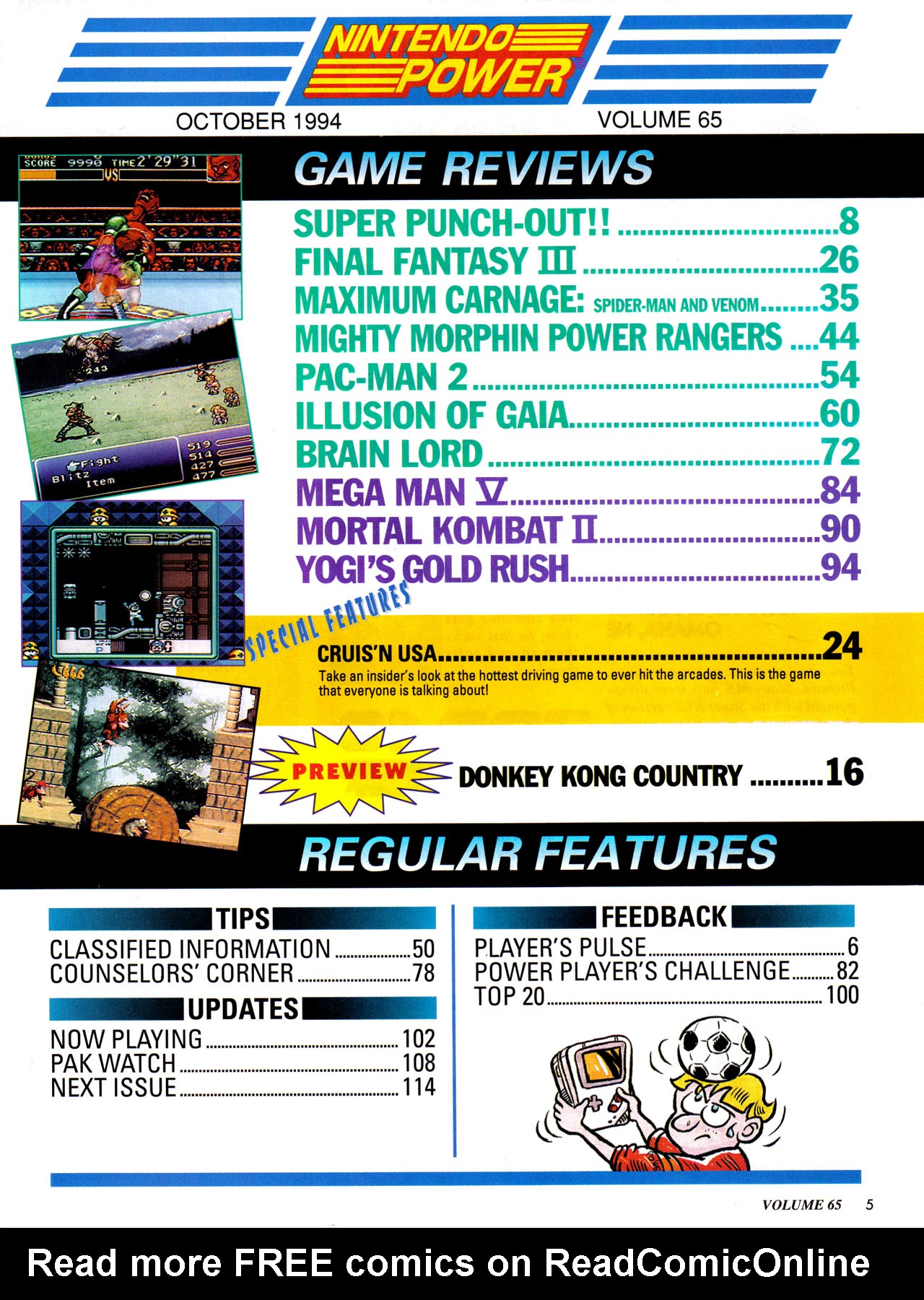 Read online Nintendo Power comic -  Issue #65 - 6
