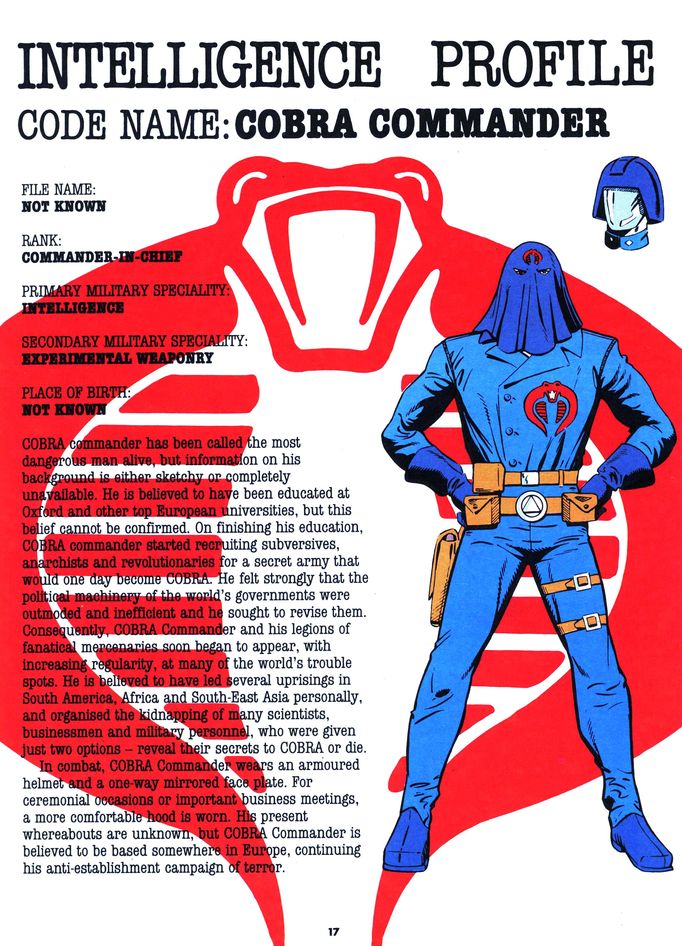 Read online Action Force comic -  Issue #9 - 16