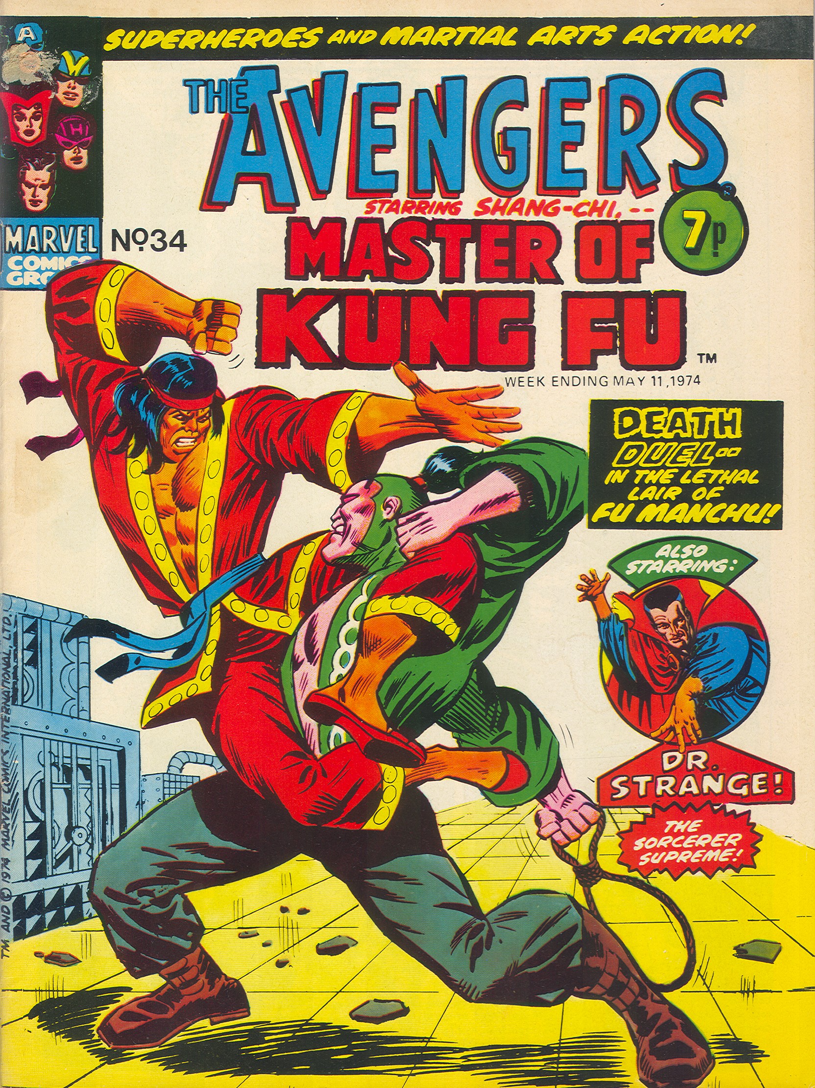 Read online The Avengers (1973) comic -  Issue #34 - 1