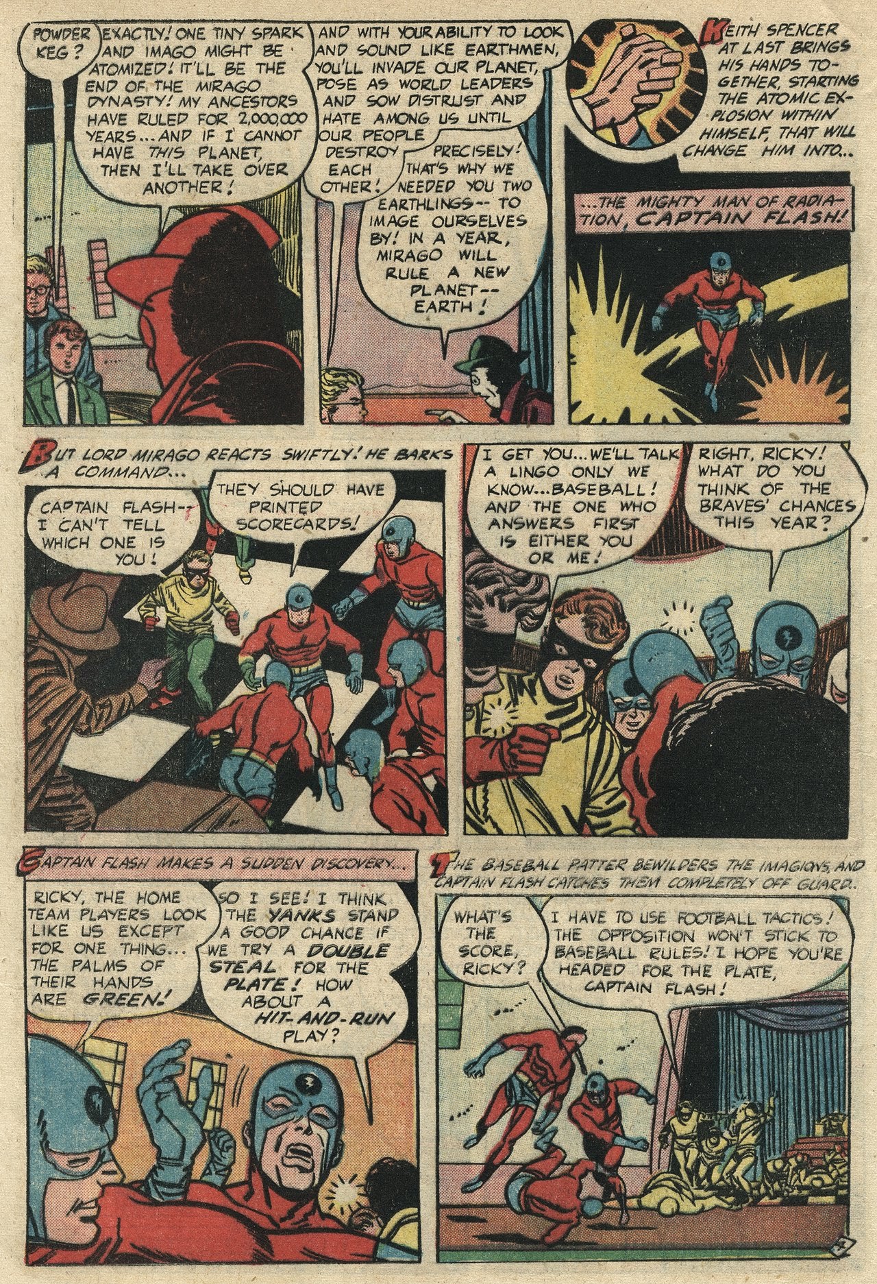 Read online Captain Flash comic -  Issue #4 - 14