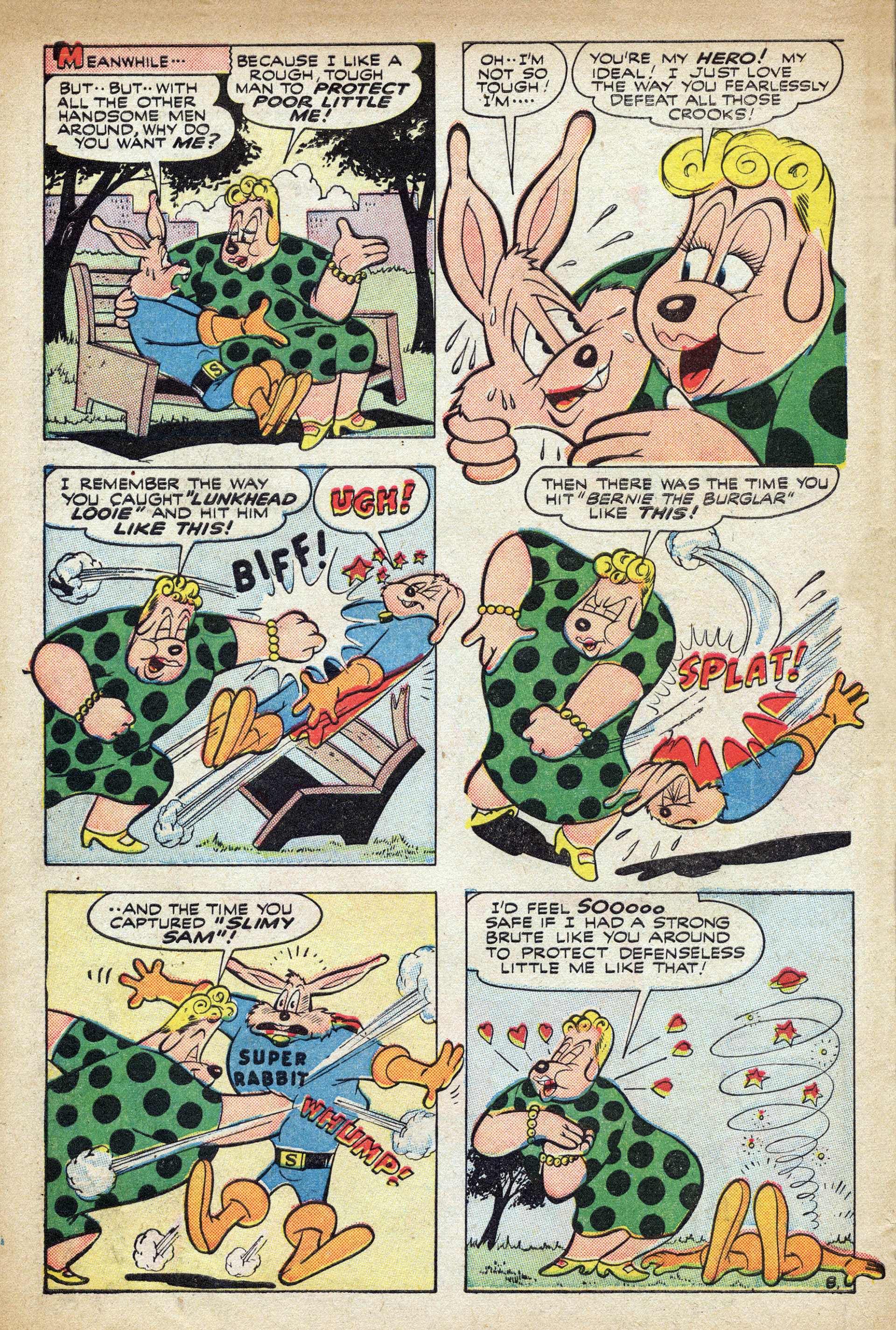 Read online Super Rabbit comic -  Issue #10 - 10