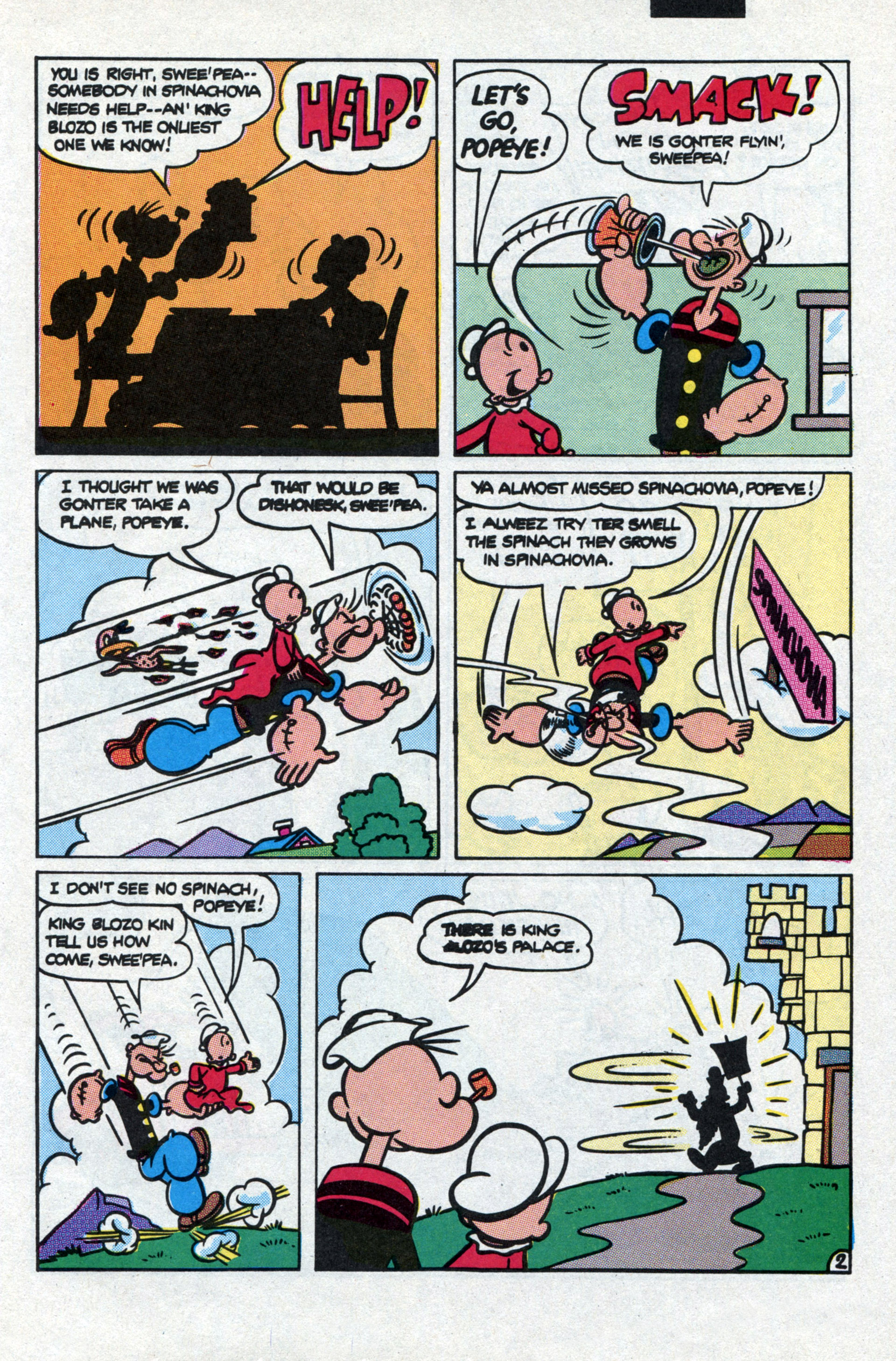 Read online Popeye (1993) comic -  Issue #3 - 5
