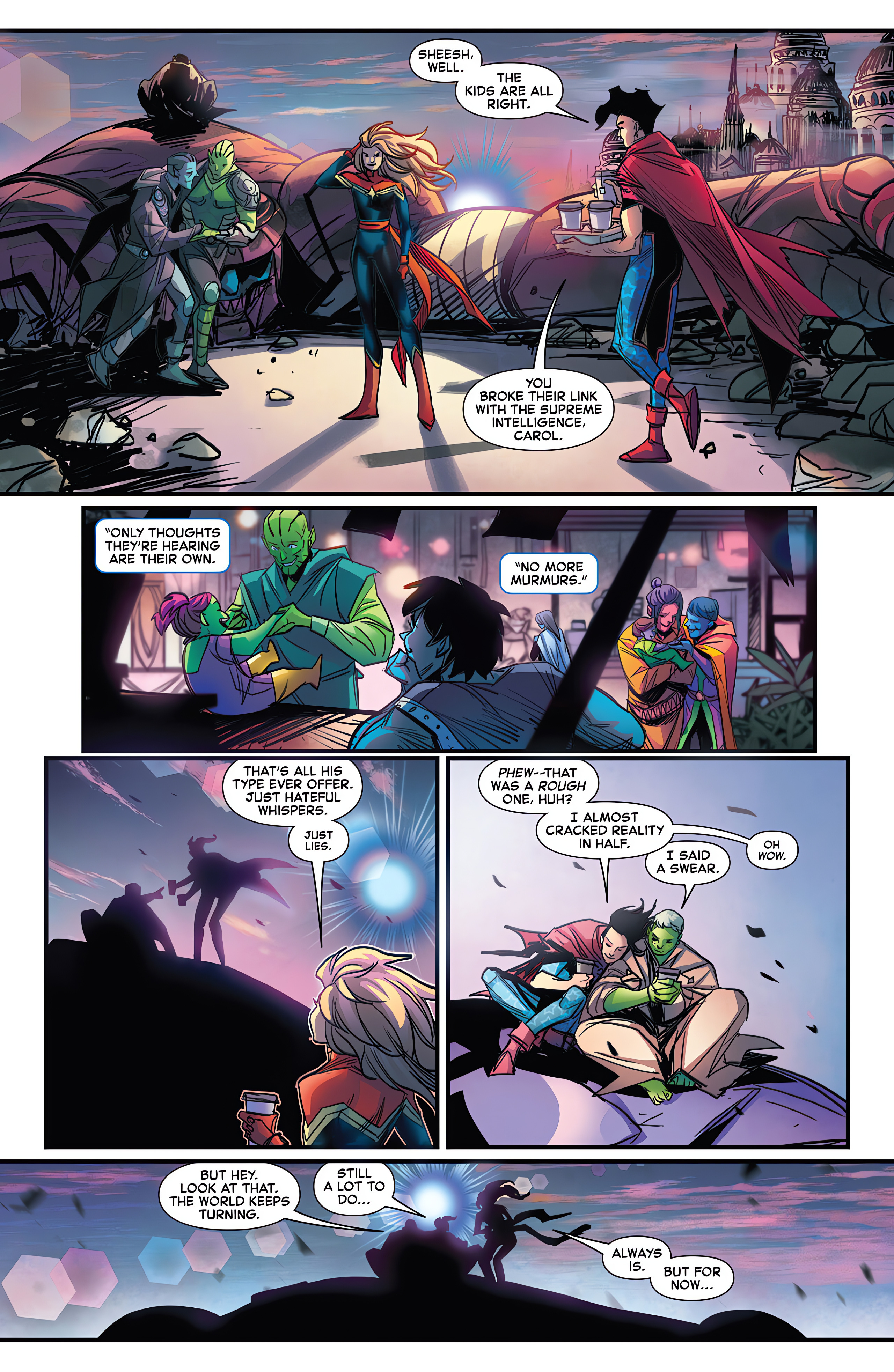 Read online Captain Marvel: Assault on Eden comic -  Issue #1 - 21