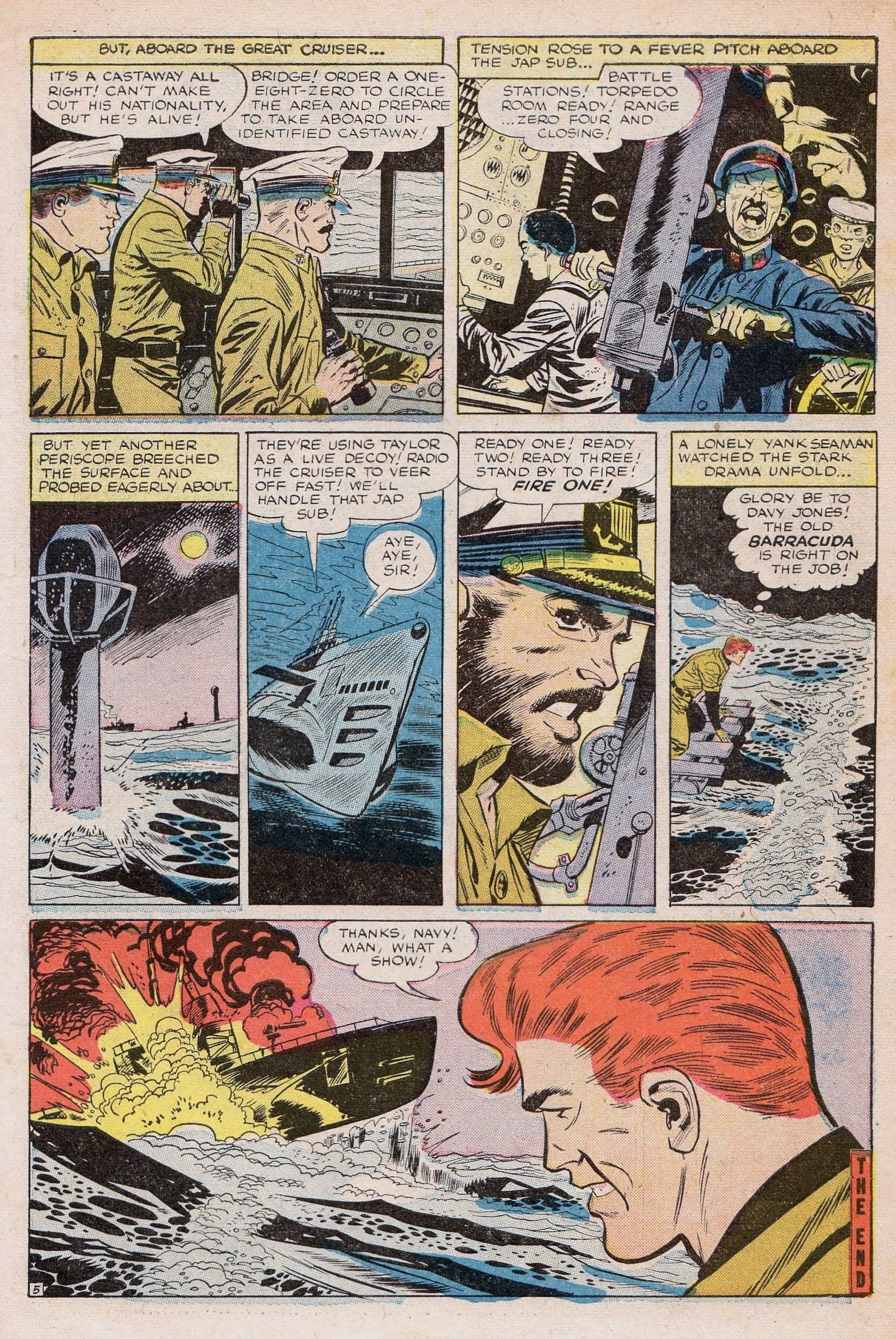 Read online Navy Combat comic -  Issue #5 - 7