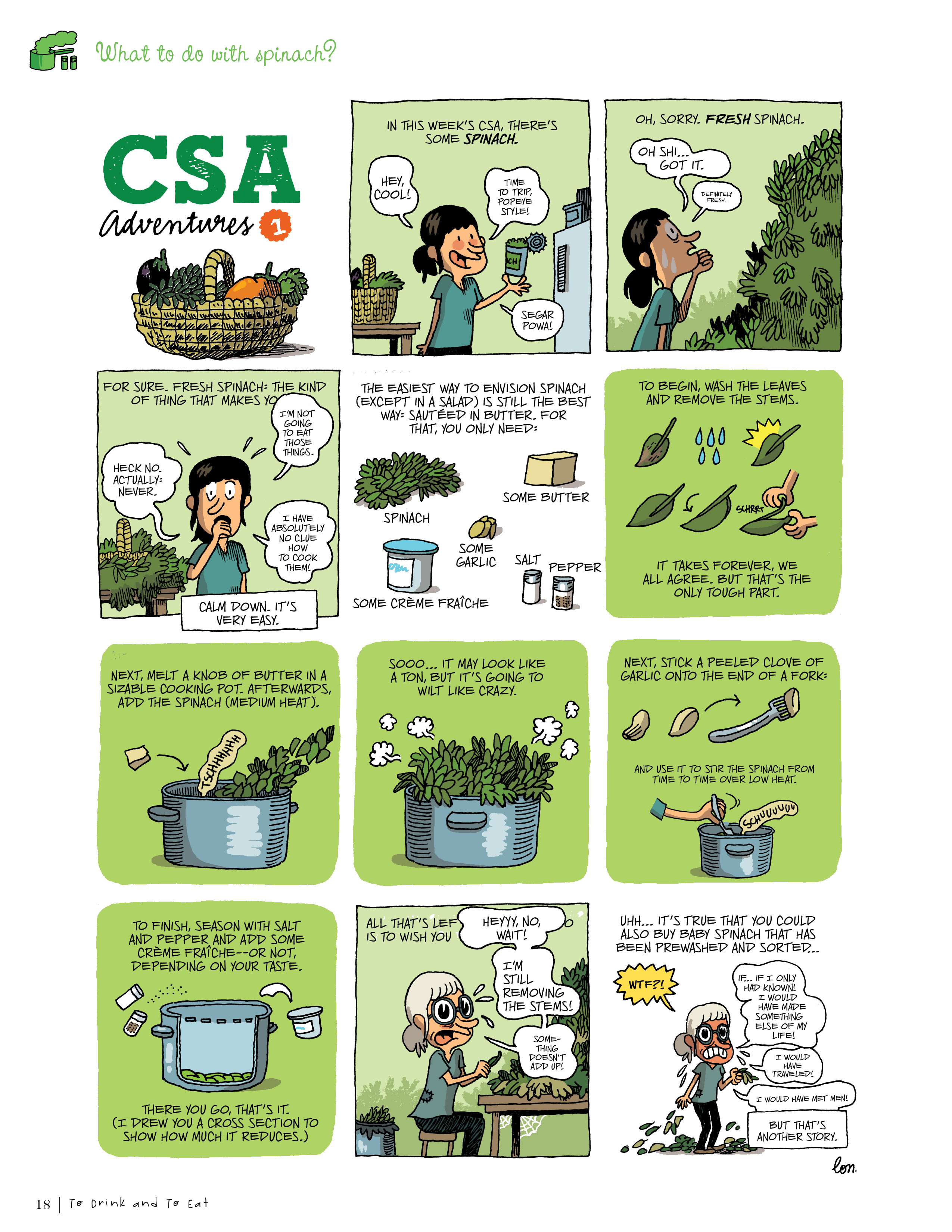 Read online To Drink and to Eat comic -  Issue # TPB 2 - 18