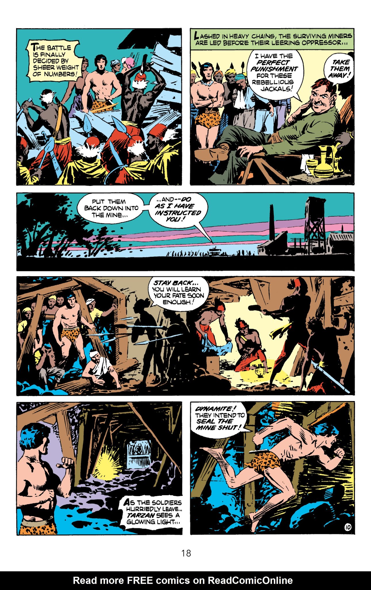 Read online Edgar Rice Burroughs' Tarzan The Joe Kubert Years comic -  Issue # TPB 2 (Part 1) - 20