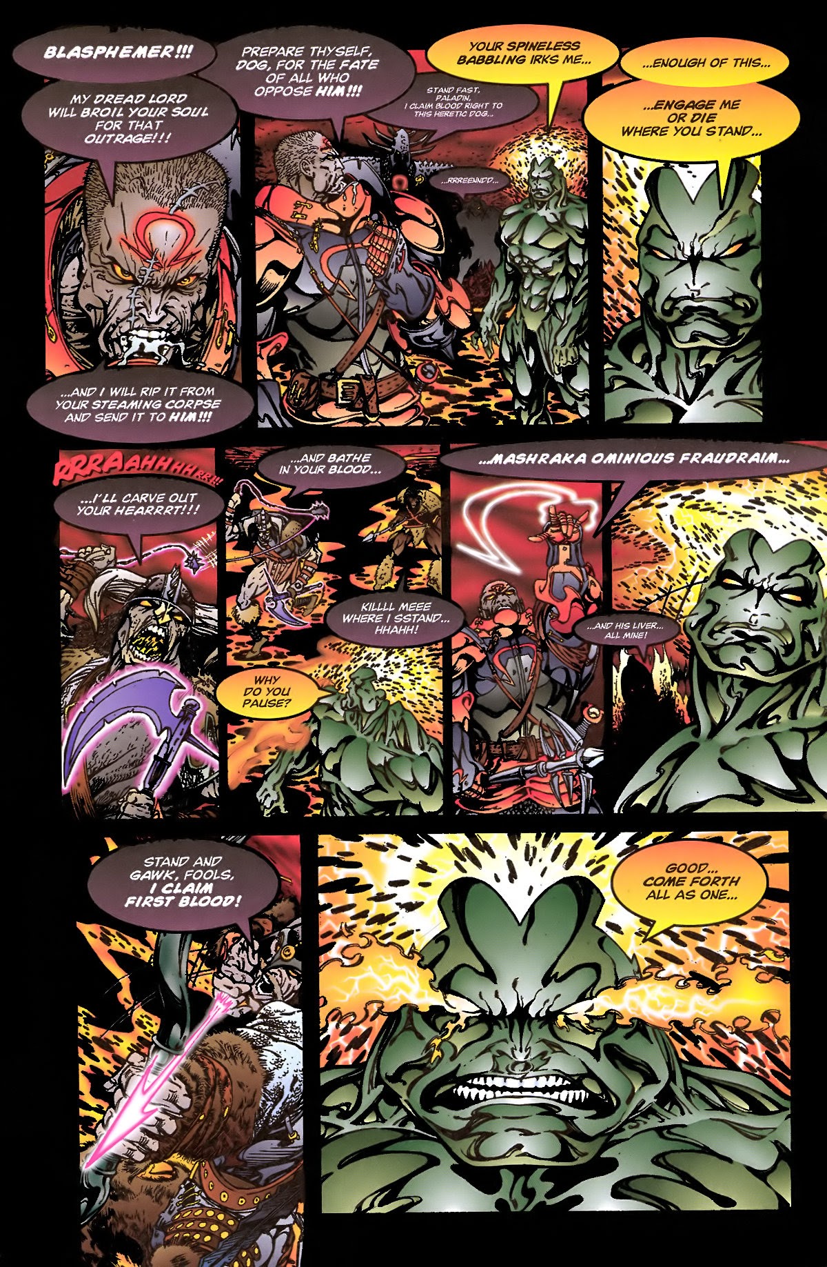 Read online Brute & Babe: The Infinity of Warriors comic -  Issue # Full - 12