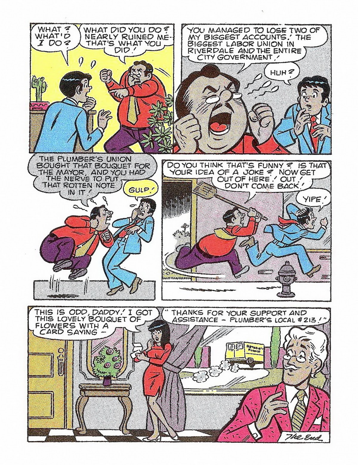 Read online Archie's Double Digest Magazine comic -  Issue #52 - 123
