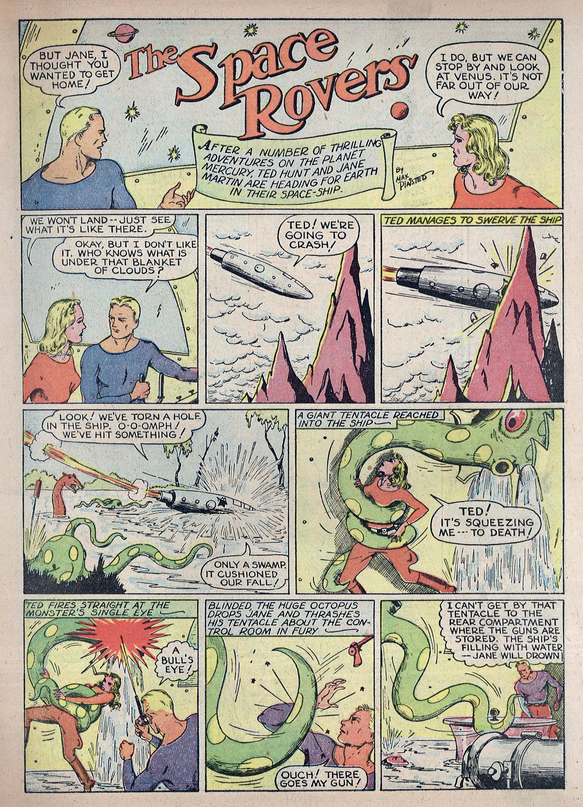 Read online Exciting Comics comic -  Issue #3 - 3