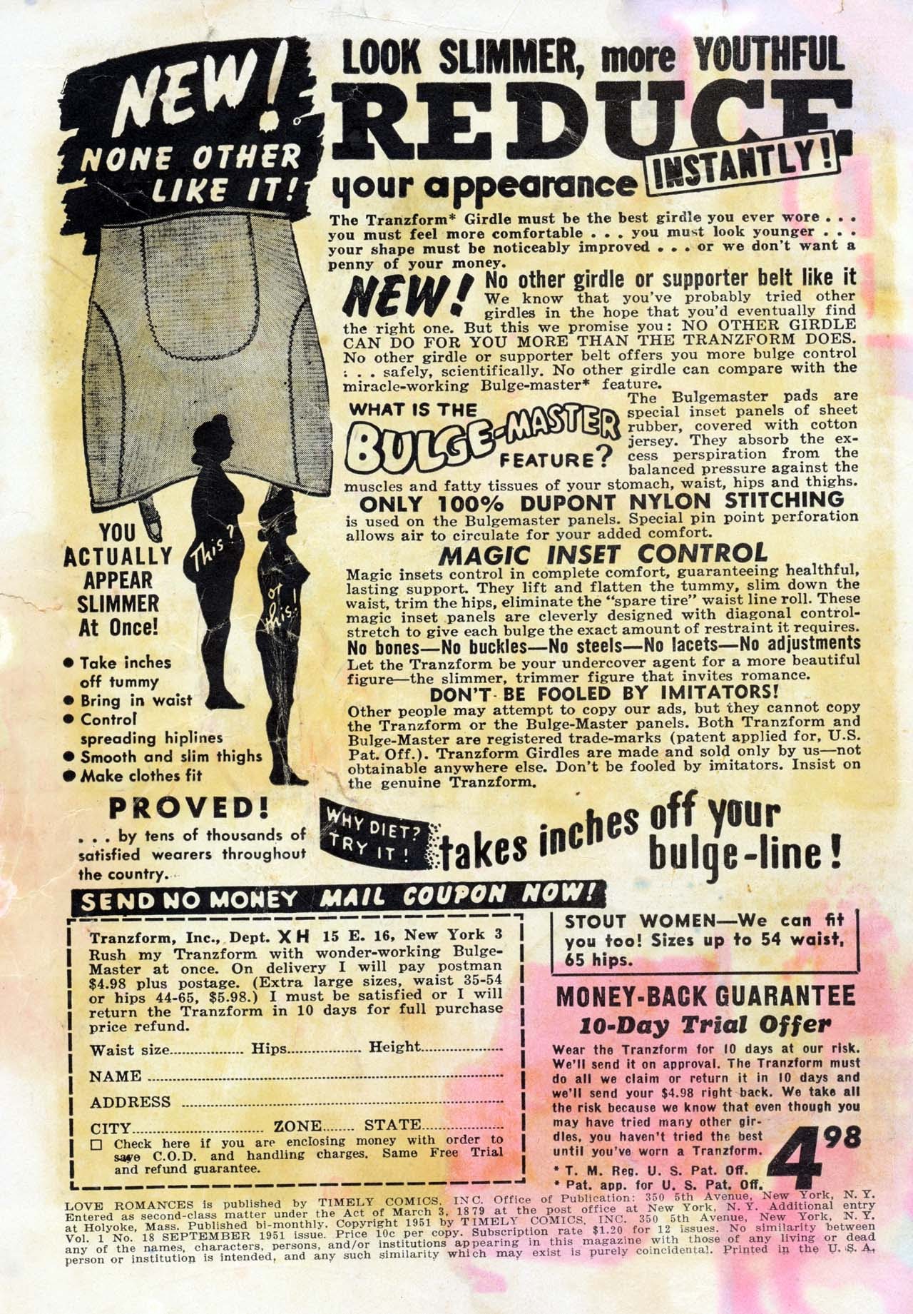 Read online Love Romances comic -  Issue #18 - 2