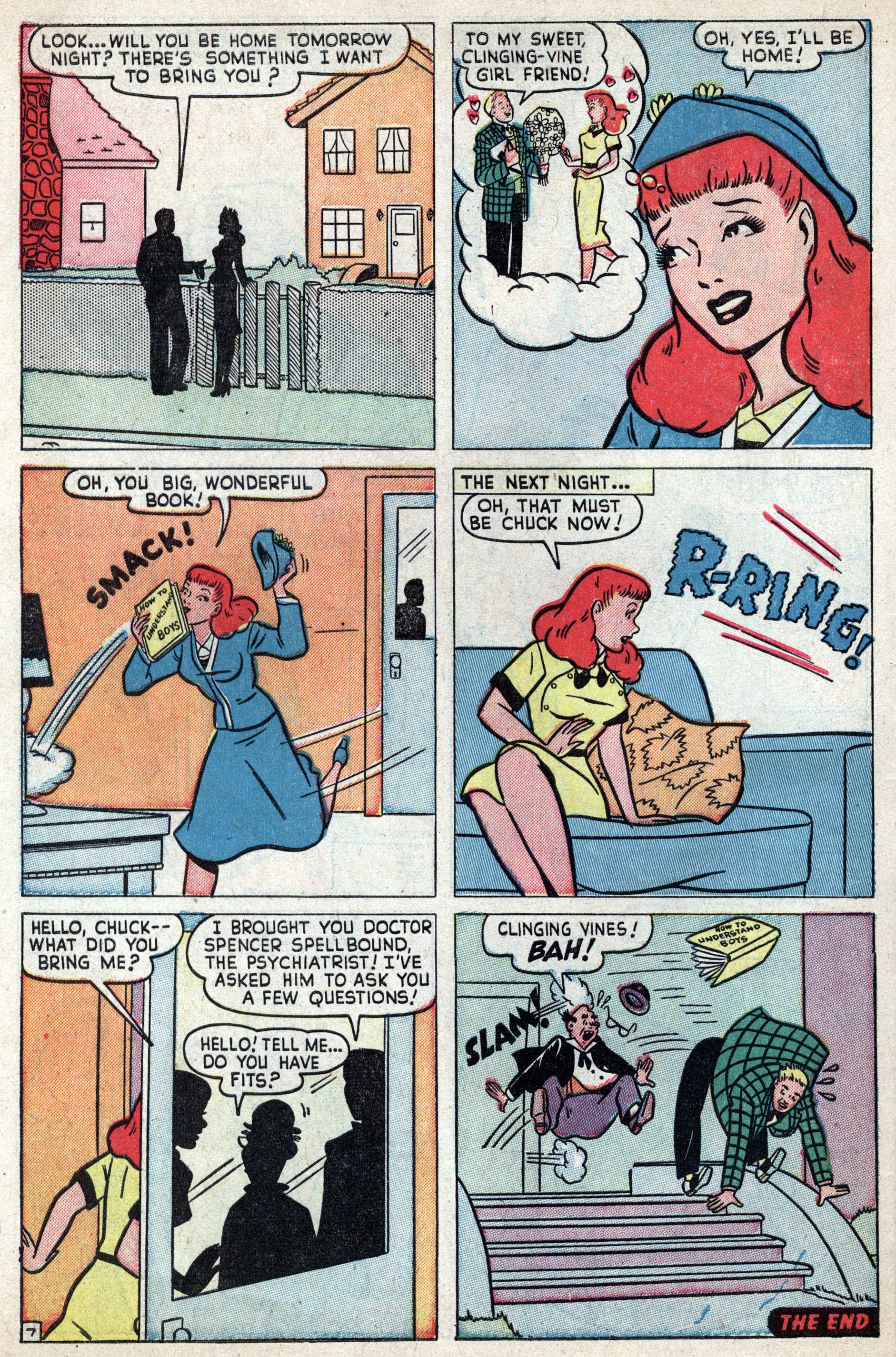 Read online Junior Miss (1947) comic -  Issue #36 - 42