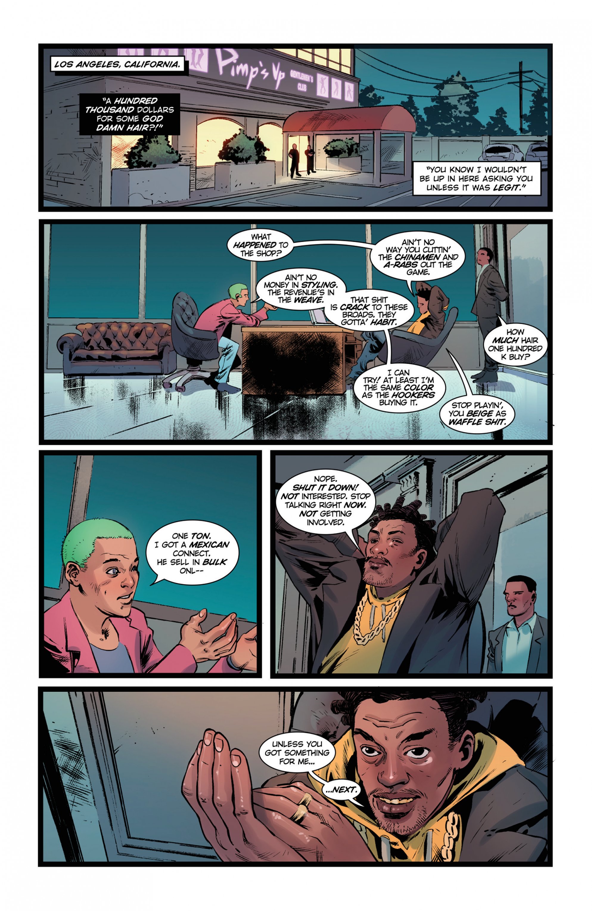 Read online Snatched comic -  Issue #1 - 6