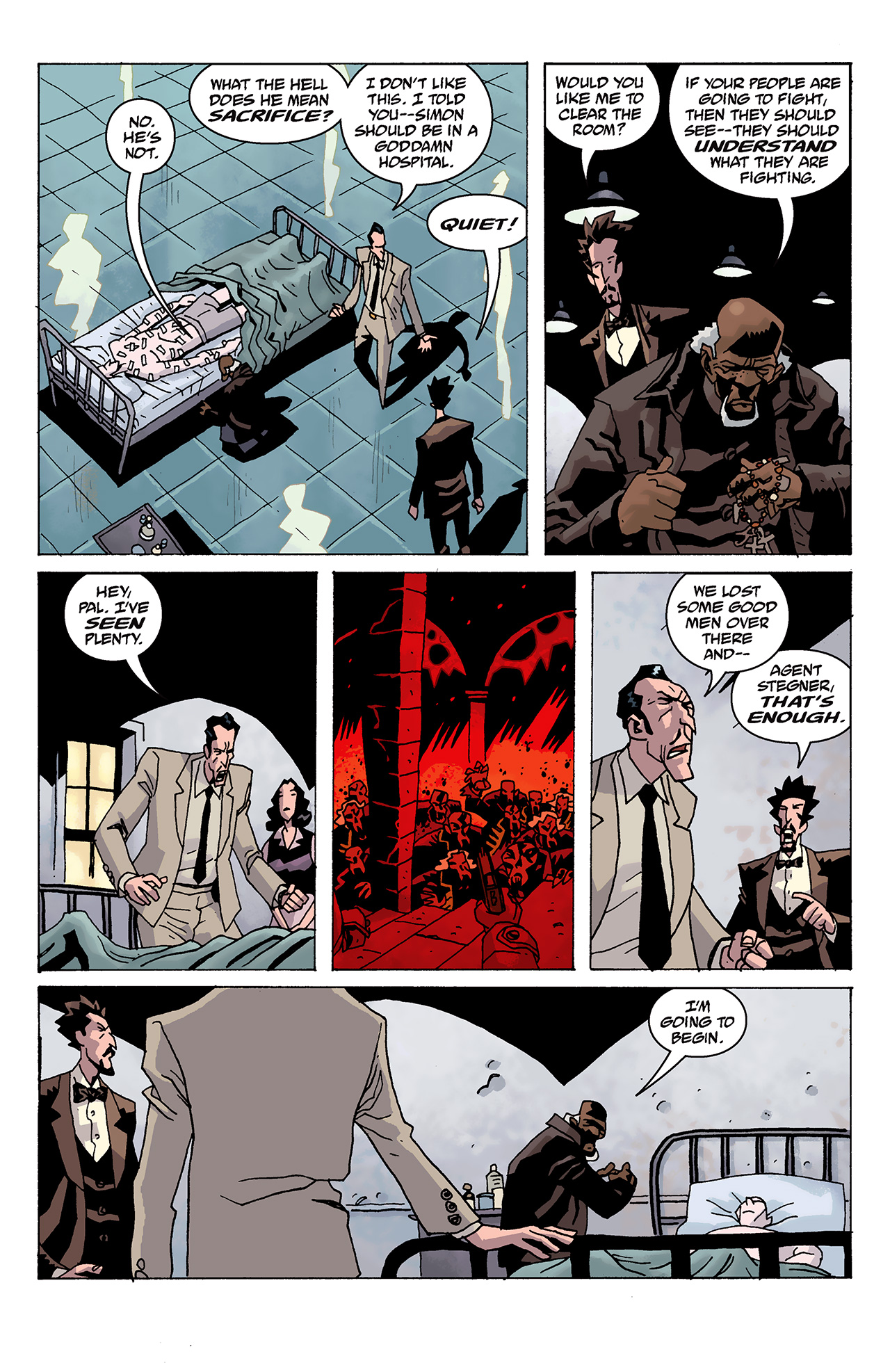 Read online B.P.R.D.: 1947 comic -  Issue #5 - 9