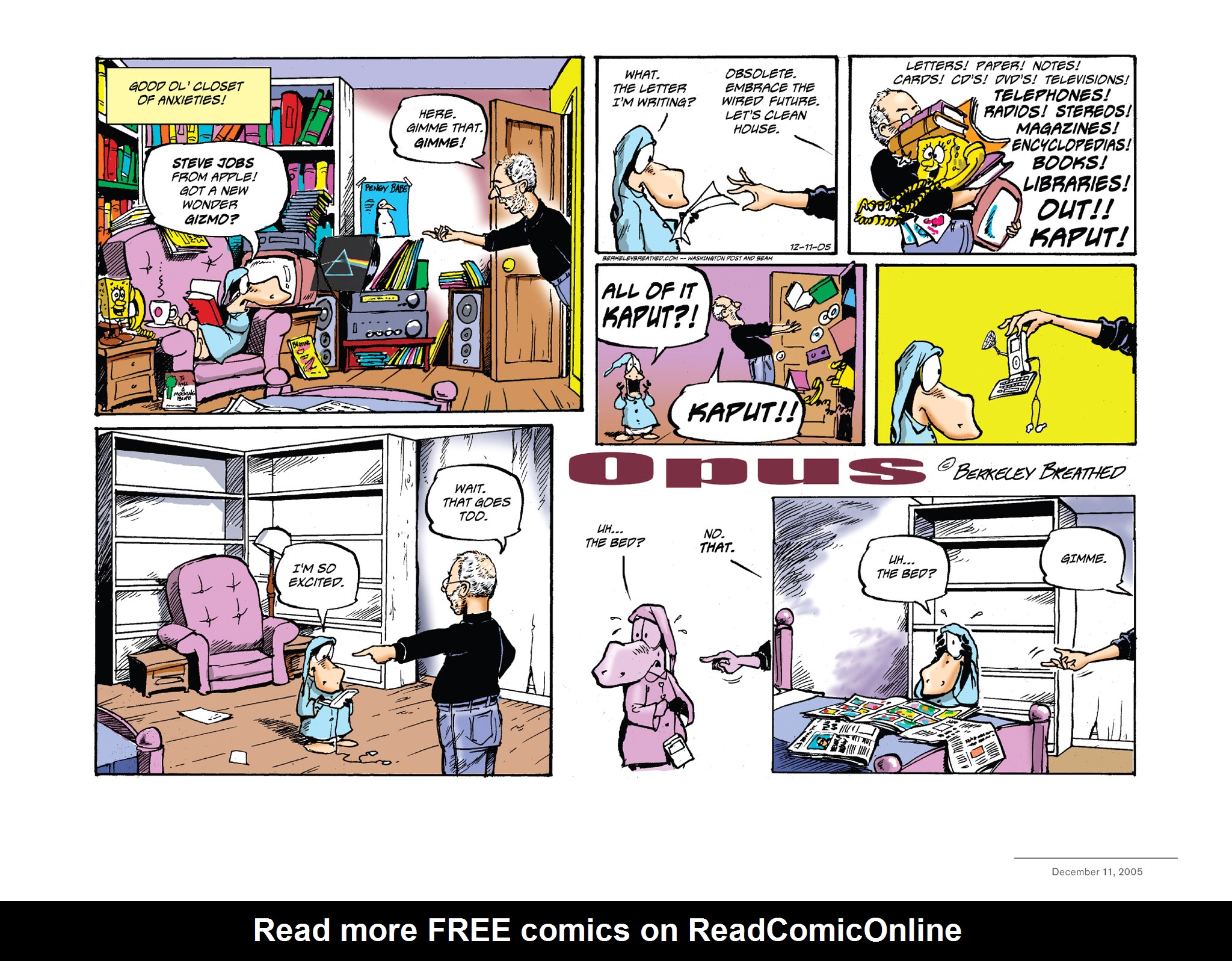Read online Opus Complete Sunday Strips From 2003-2008 comic -  Issue # TPB (Part 2) - 14