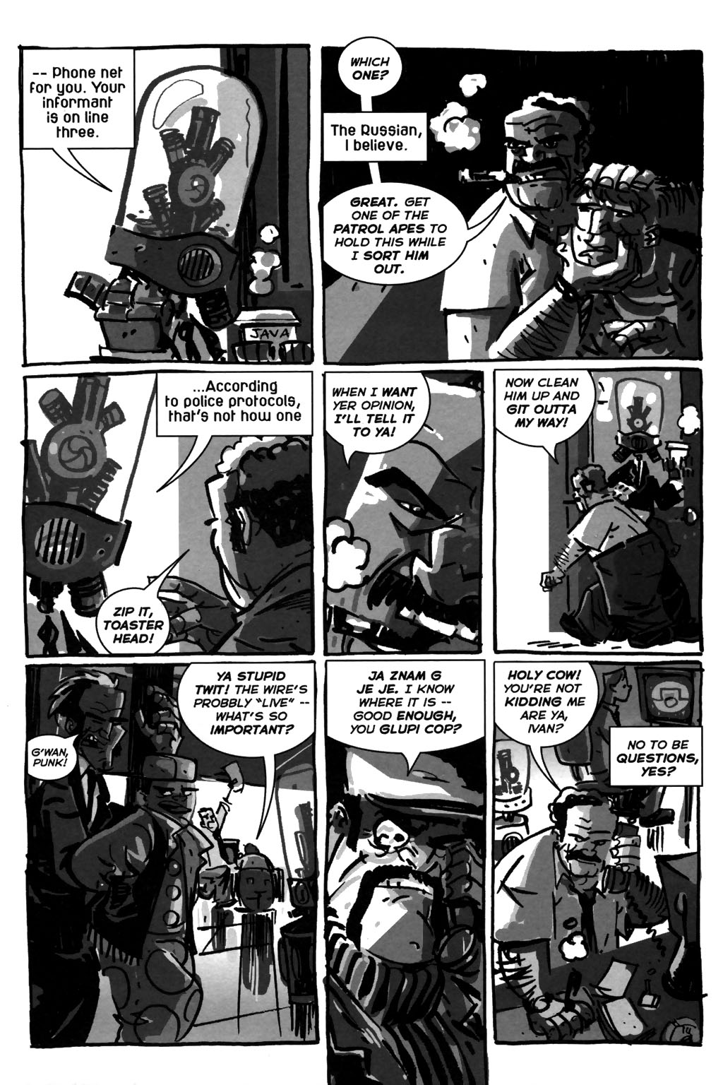Read online Ferro City comic -  Issue #2 - 17