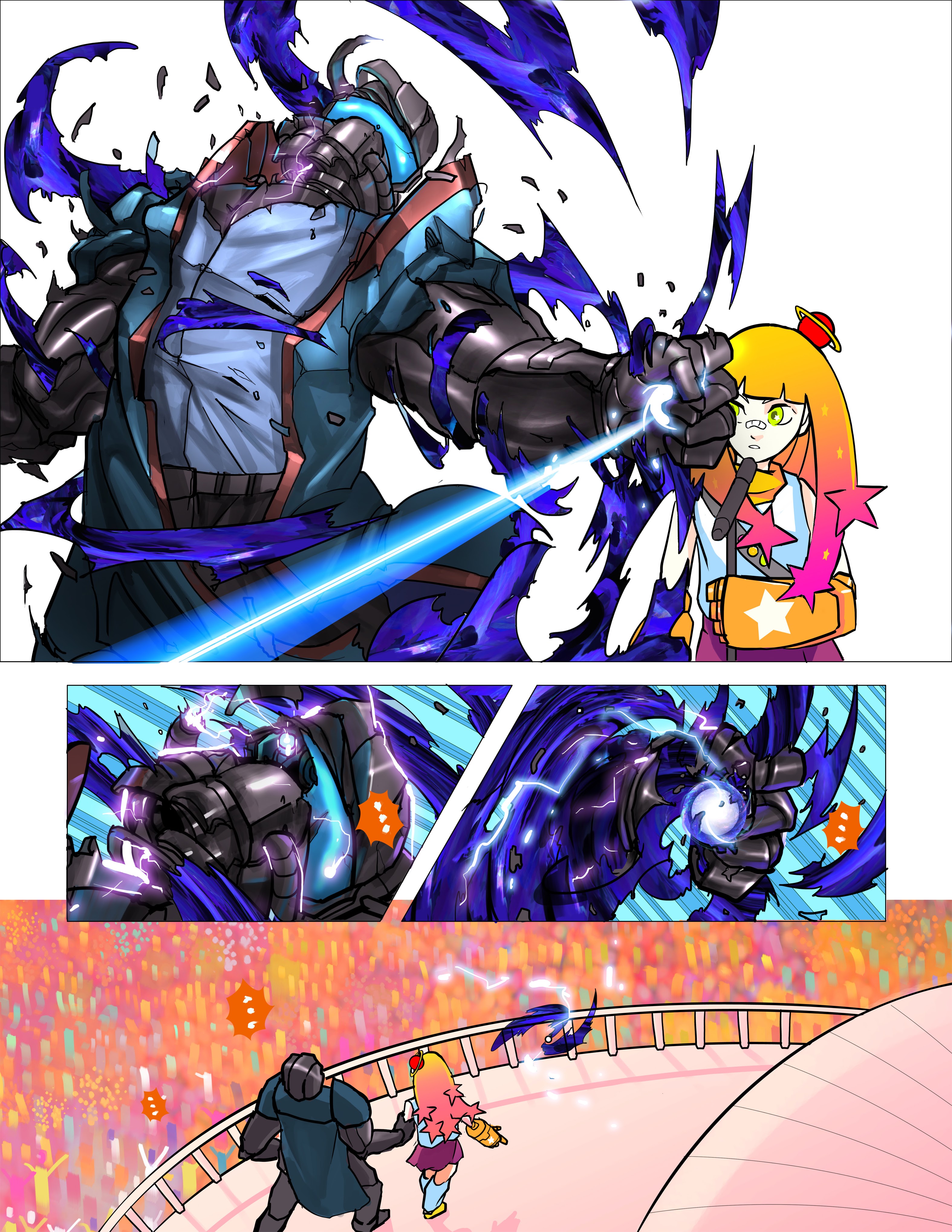 Read online Starpunch Girl comic -  Issue #4 - 7