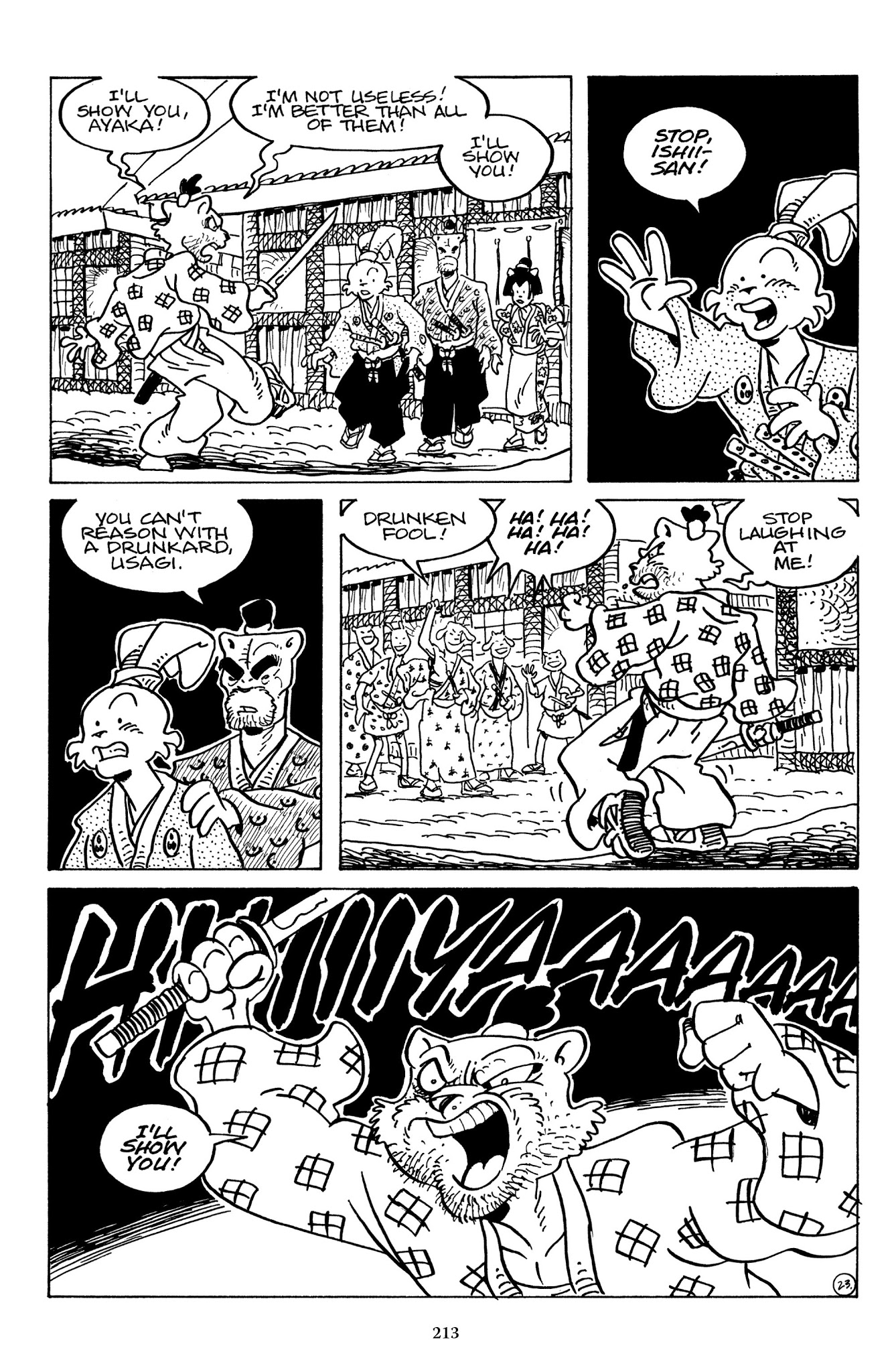 Read online The Usagi Yojimbo Saga comic -  Issue # TPB 7 - 208