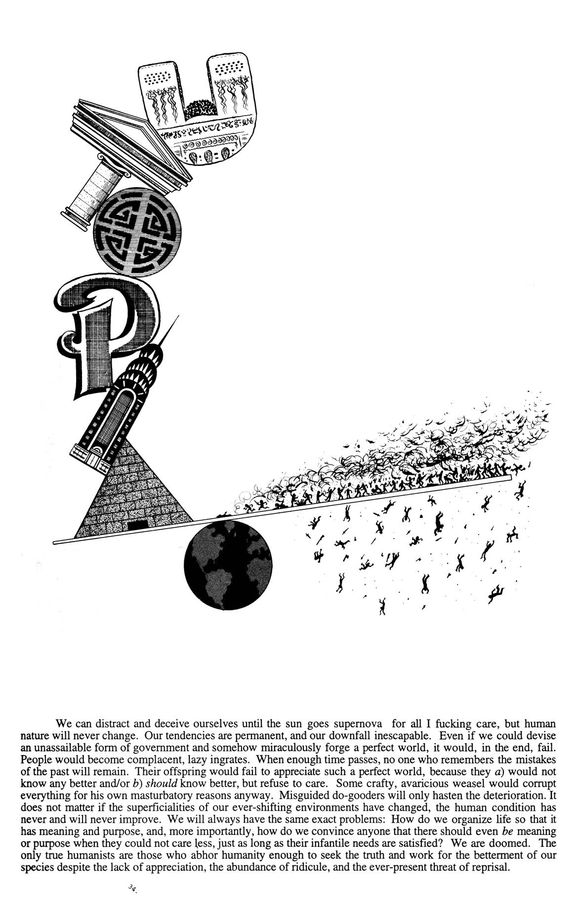 Read online Schizo comic -  Issue #2 - 36