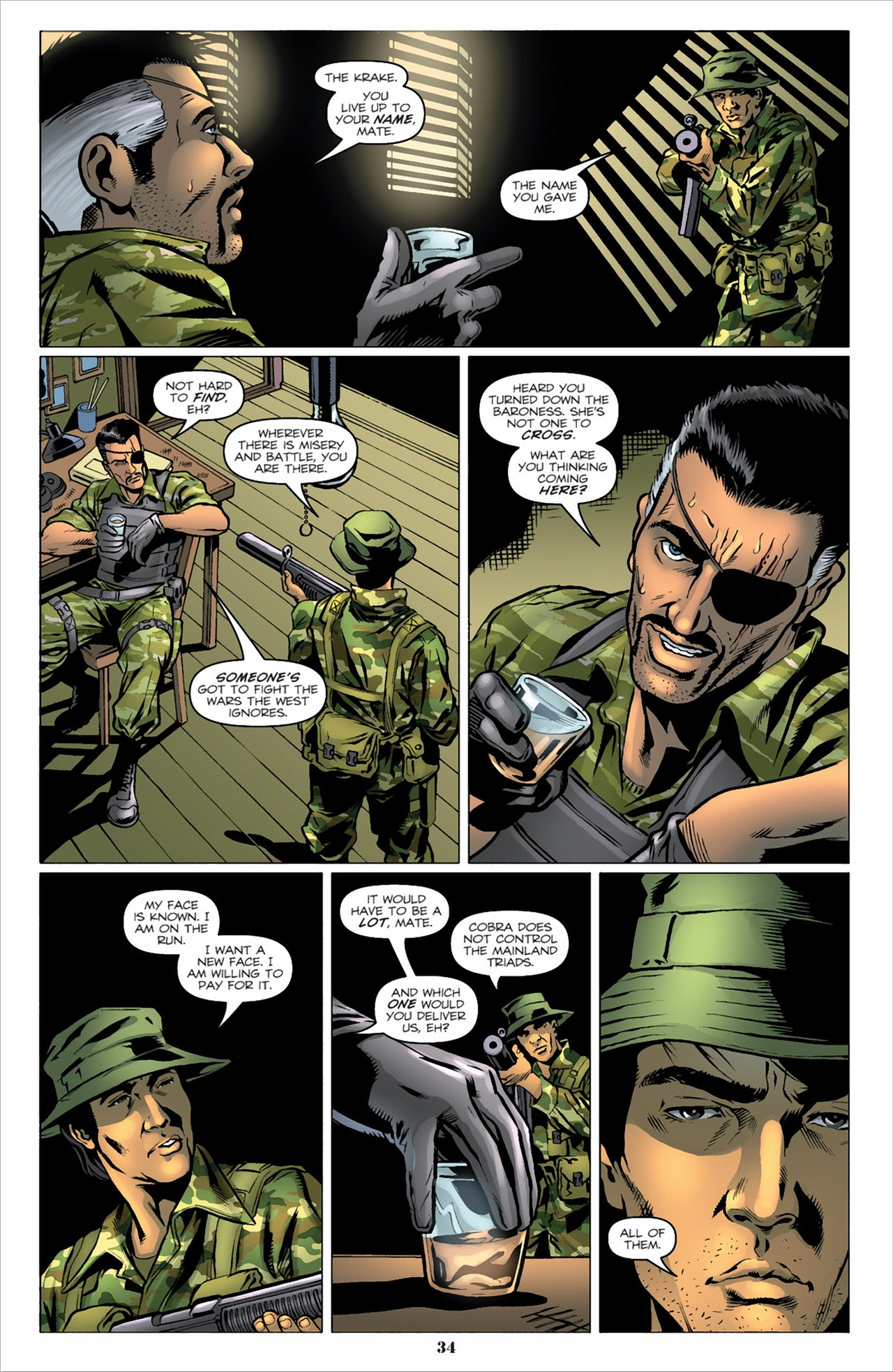 Read online Cobra Annual 2012: The Origin of Cobra Commander comic -  Issue # Full - 37