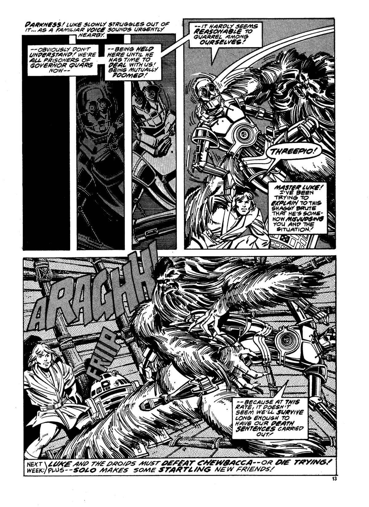 Read online Star Wars Weekly comic -  Issue #26 - 13