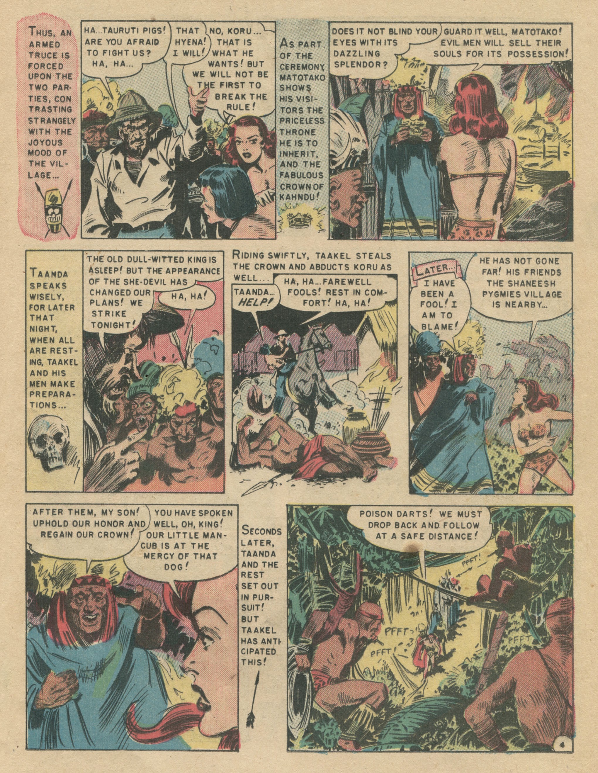 Read online Taanda White Princess of the Jungle comic -  Issue #2 - 13