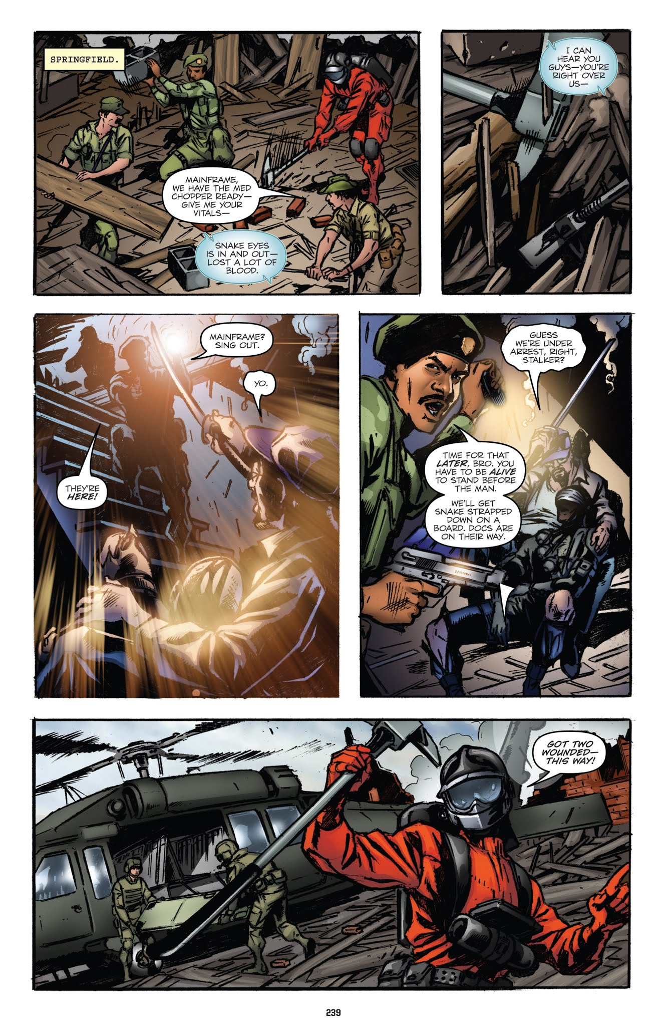 Read online G.I. Joe: The IDW Collection comic -  Issue # TPB 2 - 237