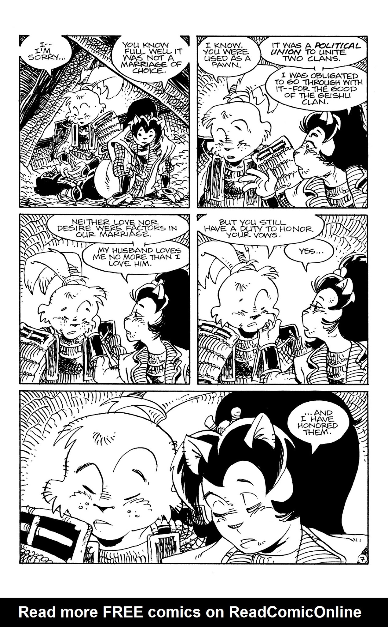 Read online Usagi Yojimbo: Senso comic -  Issue #4 - 9