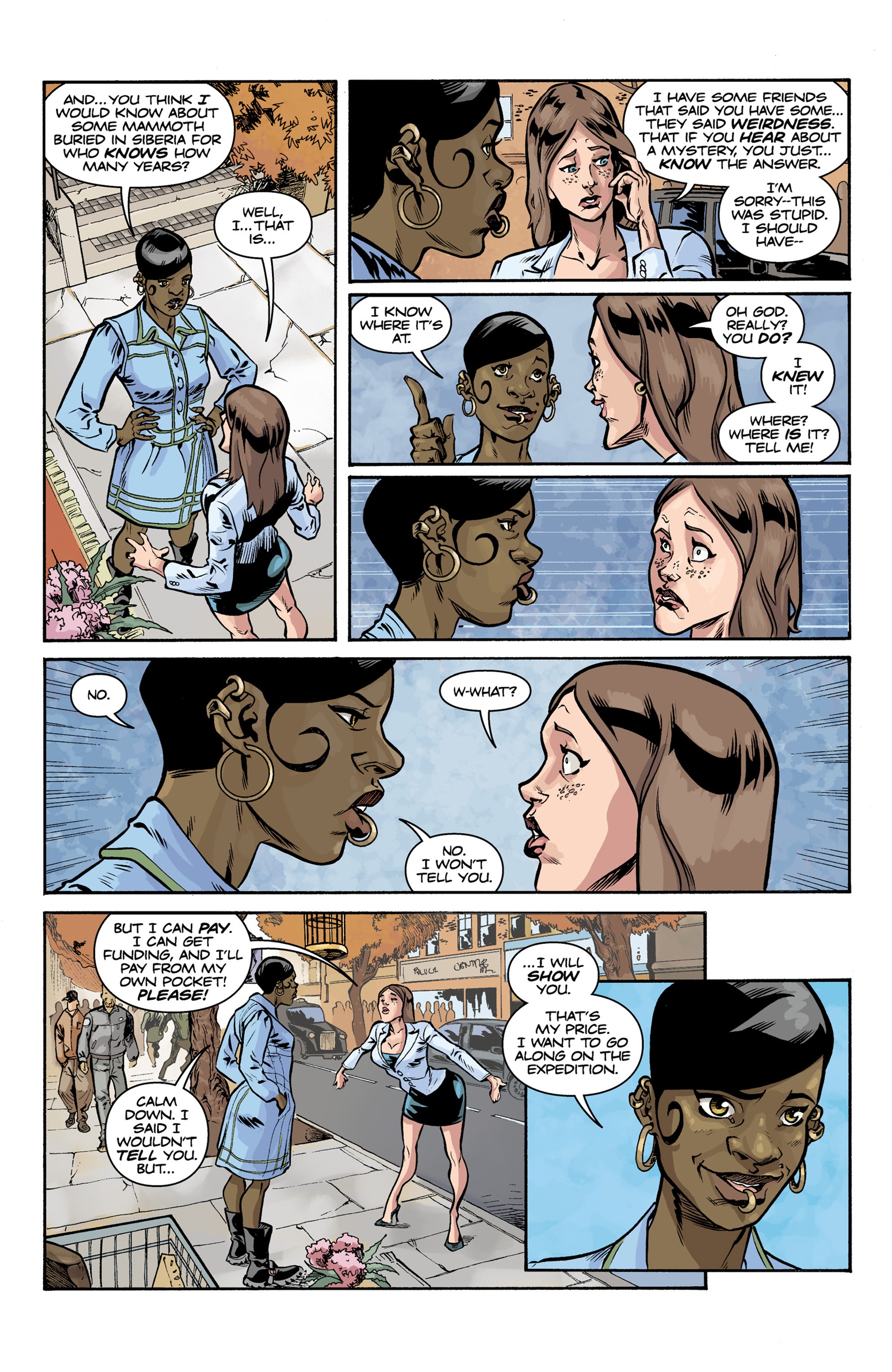 Read online Mystery Girl comic -  Issue #1 - 18