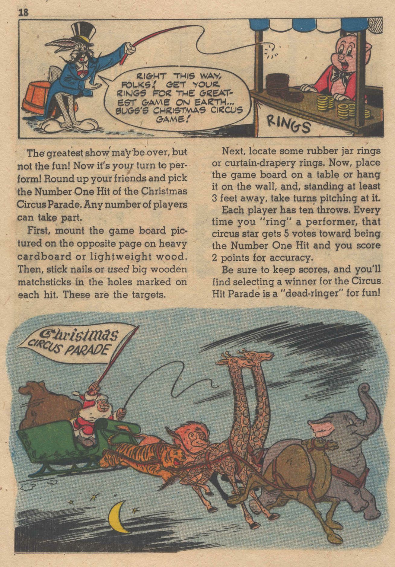 Read online Bugs Bunny's Christmas Funnies comic -  Issue # TPB 3 - 20