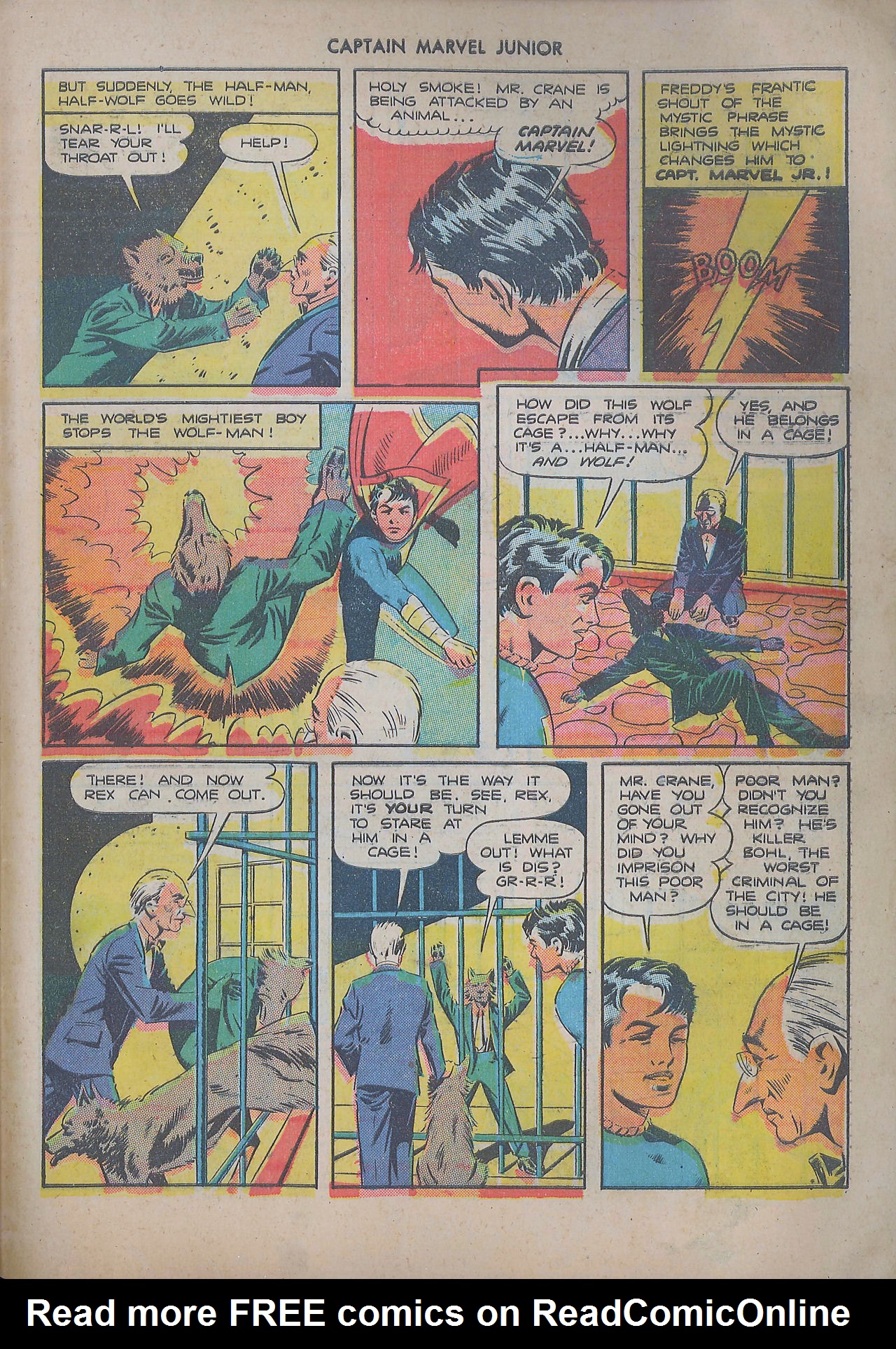 Read online Captain Marvel, Jr. comic -  Issue #23 - 30