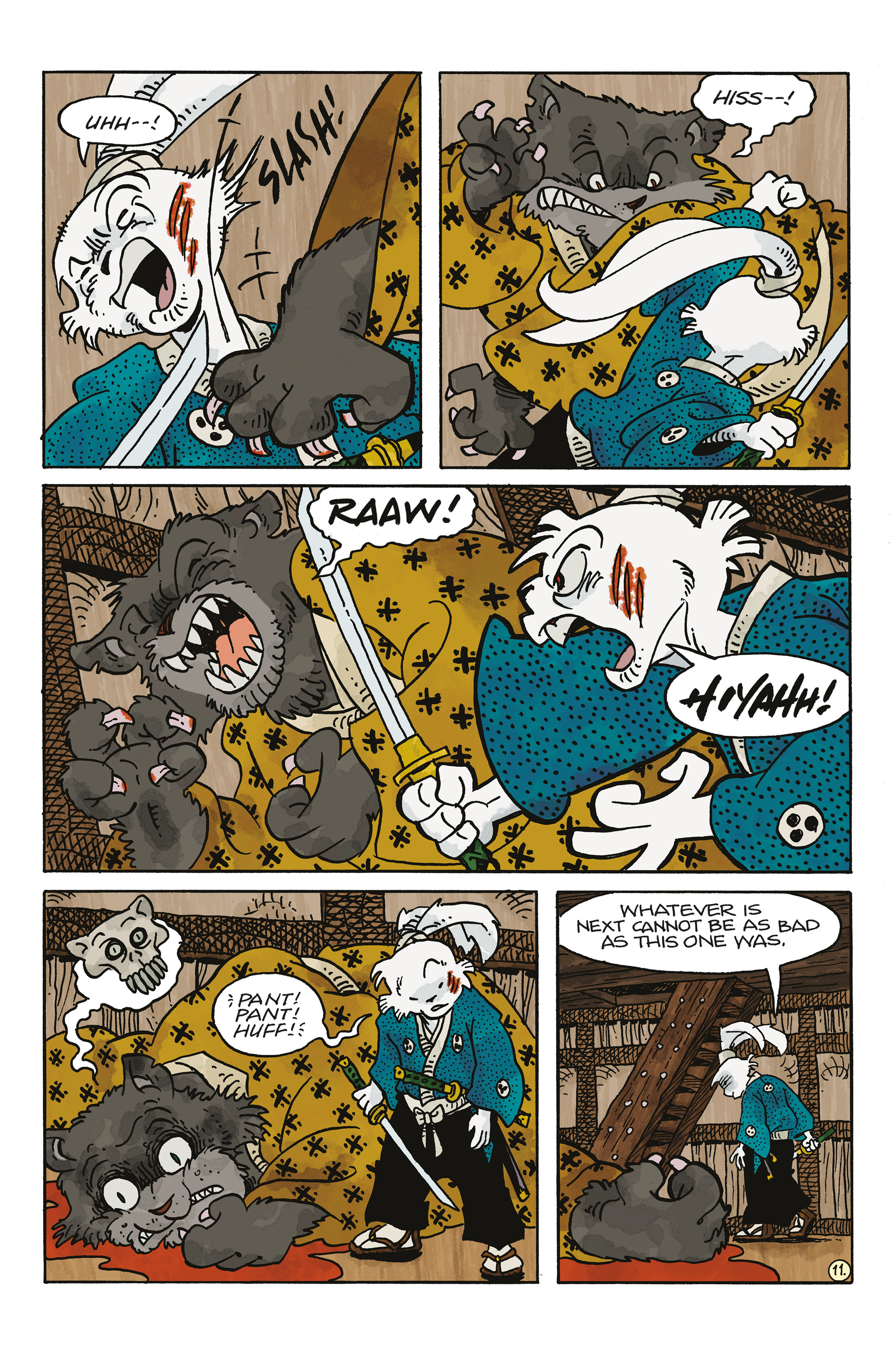 Read online Space Usagi: Yokai Hunter comic -  Issue # Full - 13