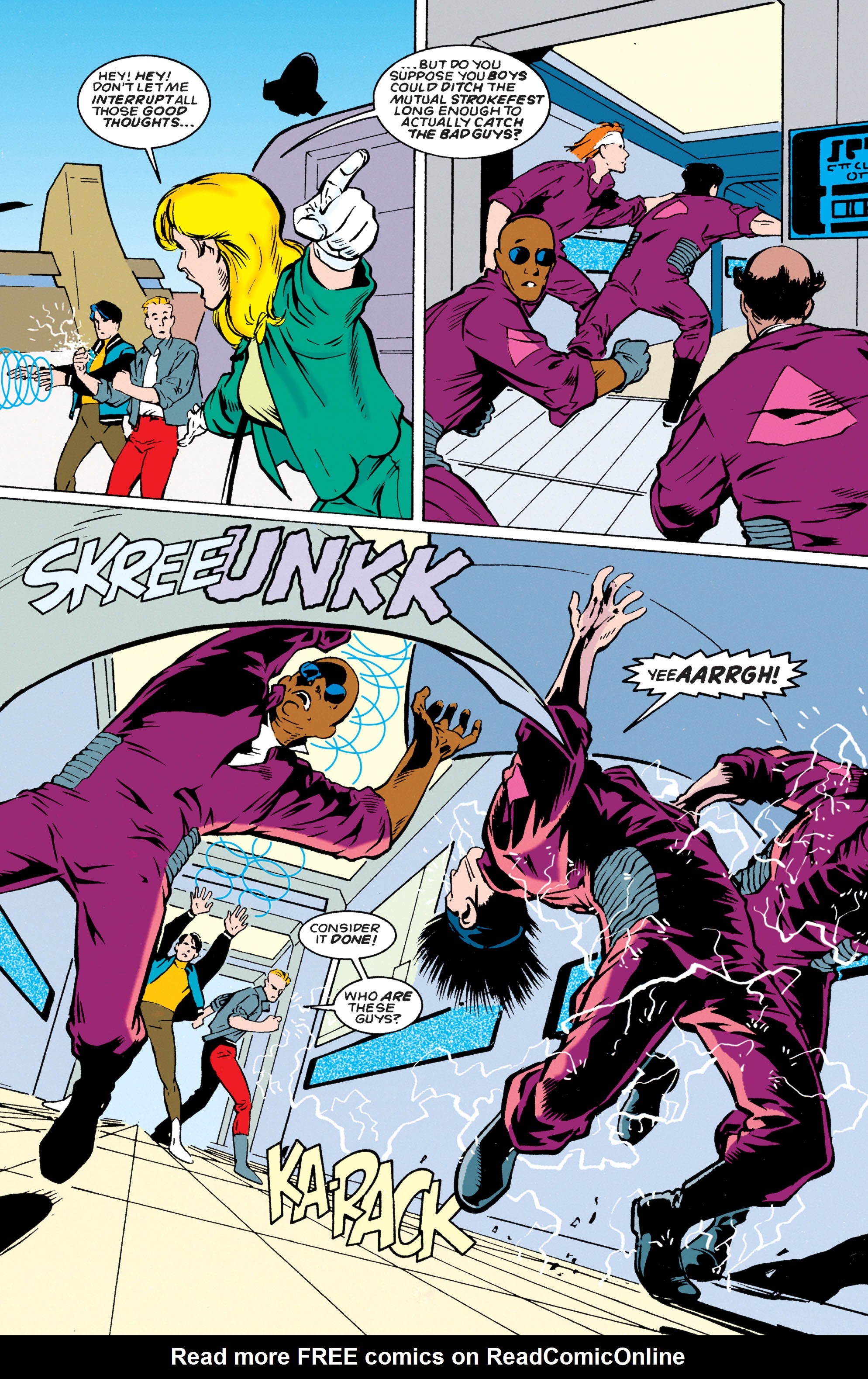 Read online Legionnaires comic -  Issue # _TPB 1 (Part 1) - 21