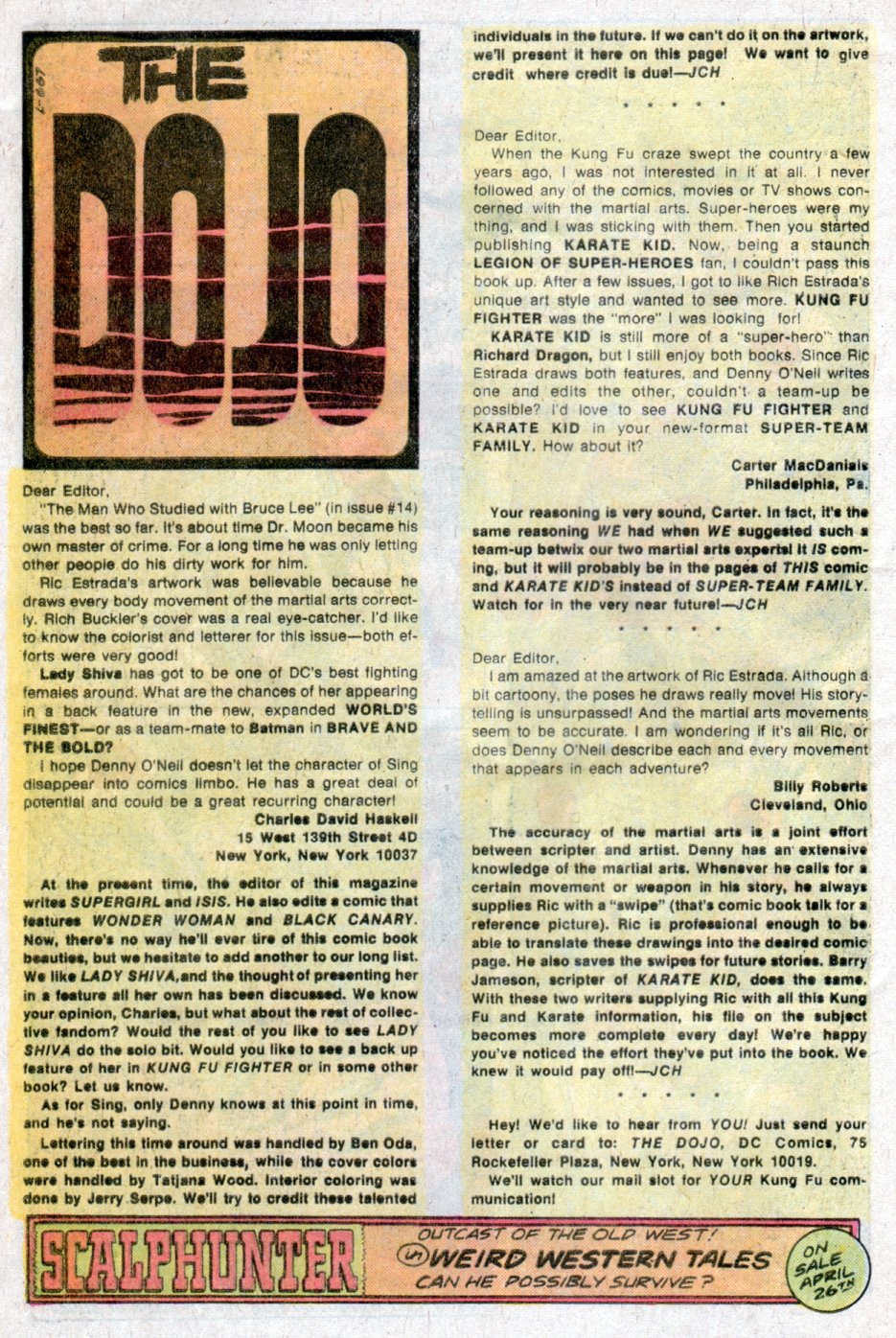 Read online Richard Dragon, Kung-Fu Fighter comic -  Issue #16 - 19