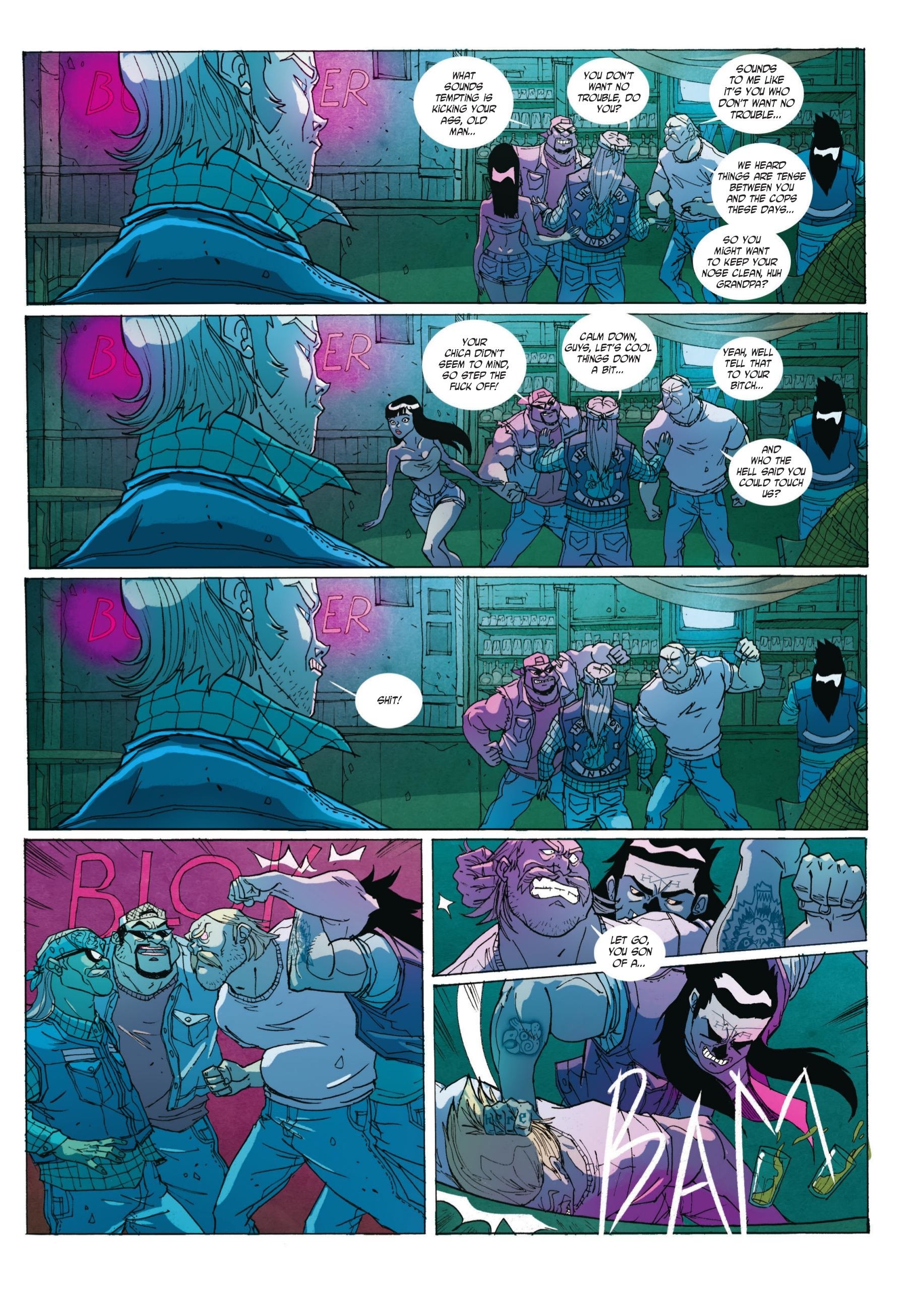 Read online Puta Madre comic -  Issue #3 - 24