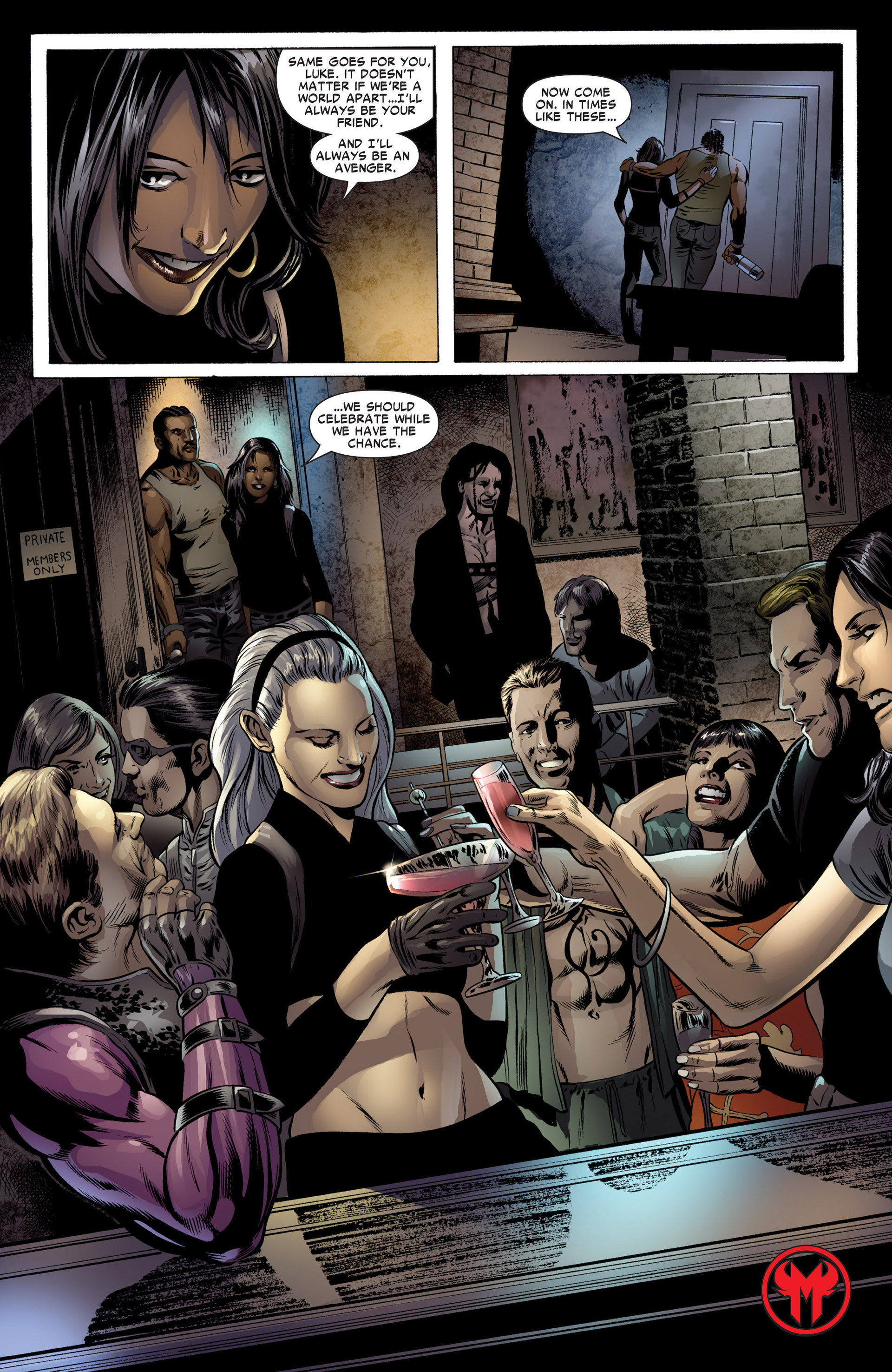 Read online House of M: Avengers comic -  Issue #5 - 23