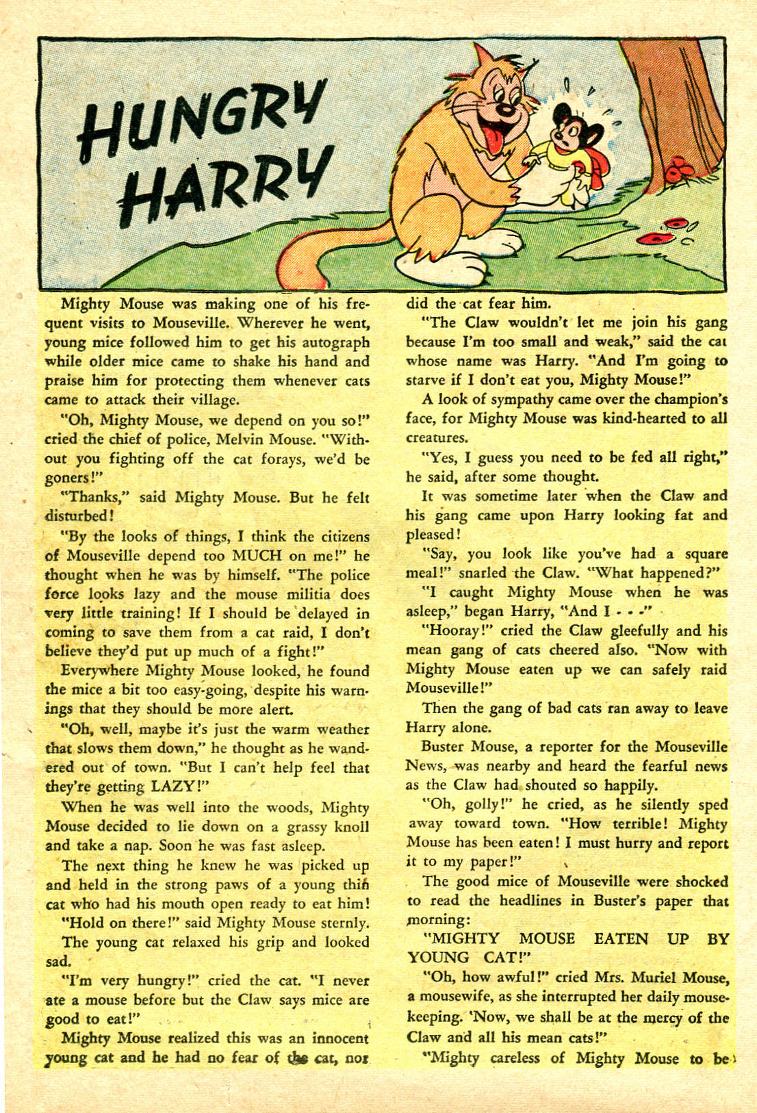 Read online Paul Terry's Mighty Mouse Comics comic -  Issue #37 - 26