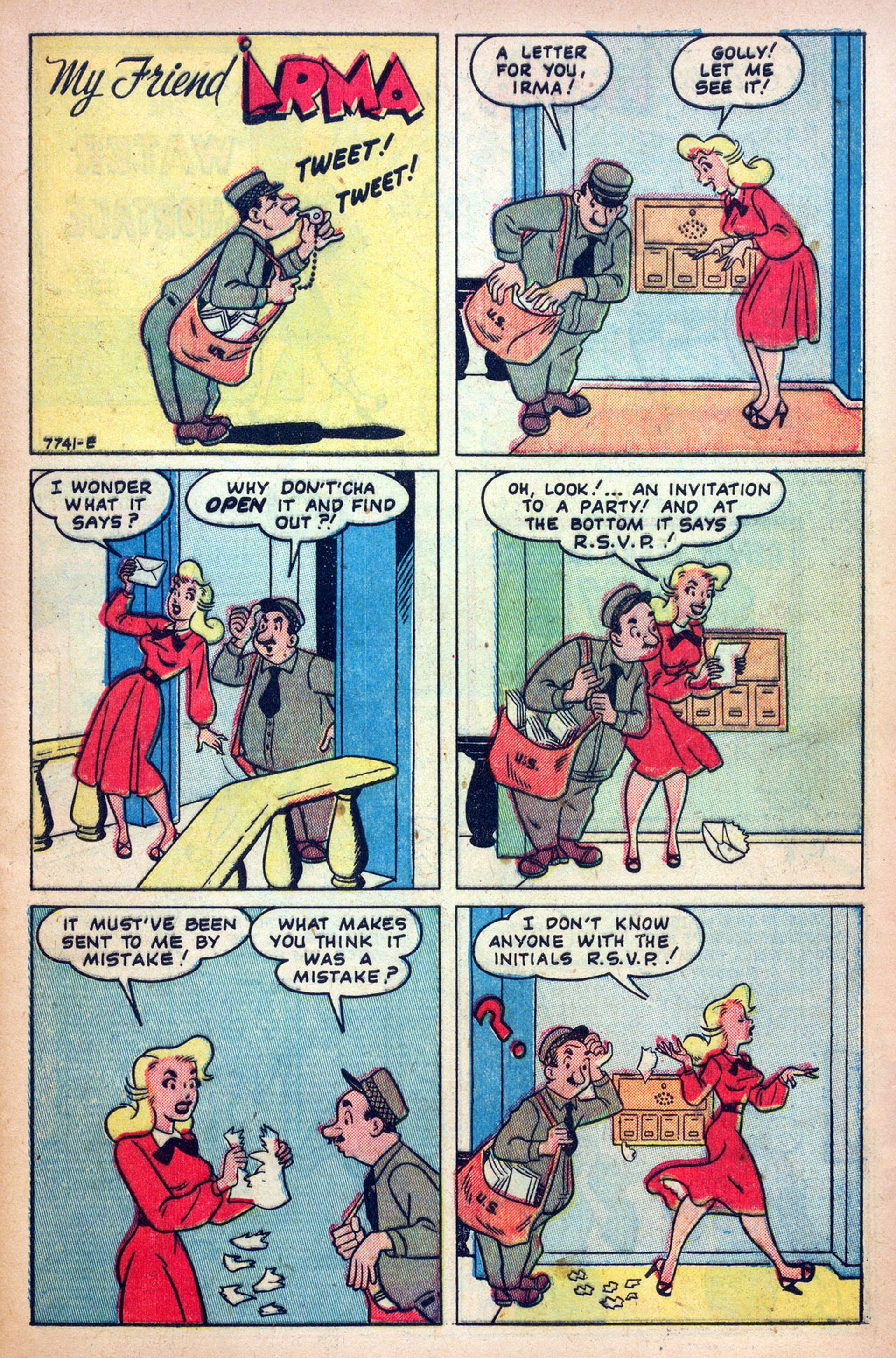 Read online My Friend Irma comic -  Issue #7 - 13