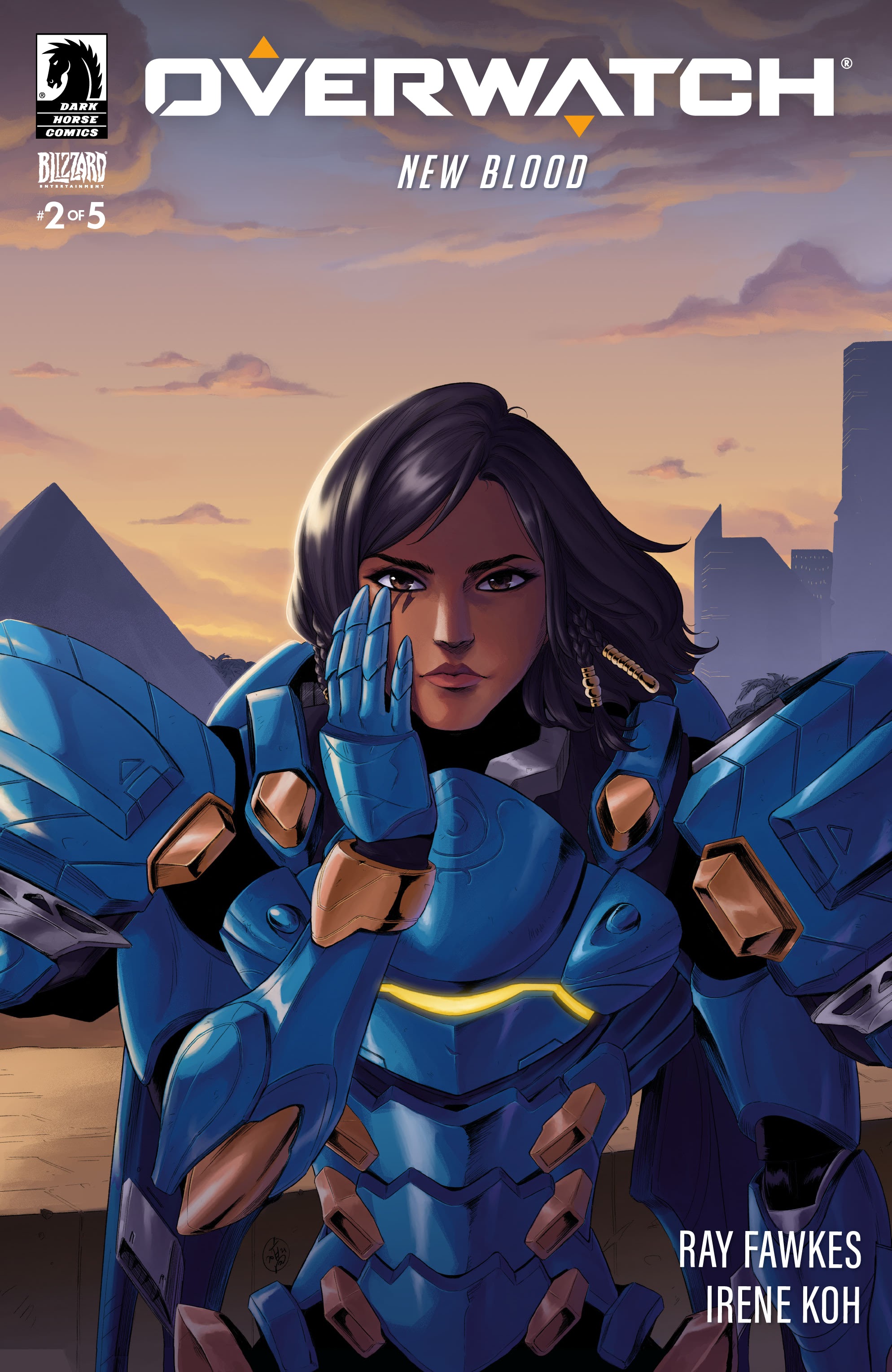 Read online Overwatch: New Blood comic -  Issue #2 - 1