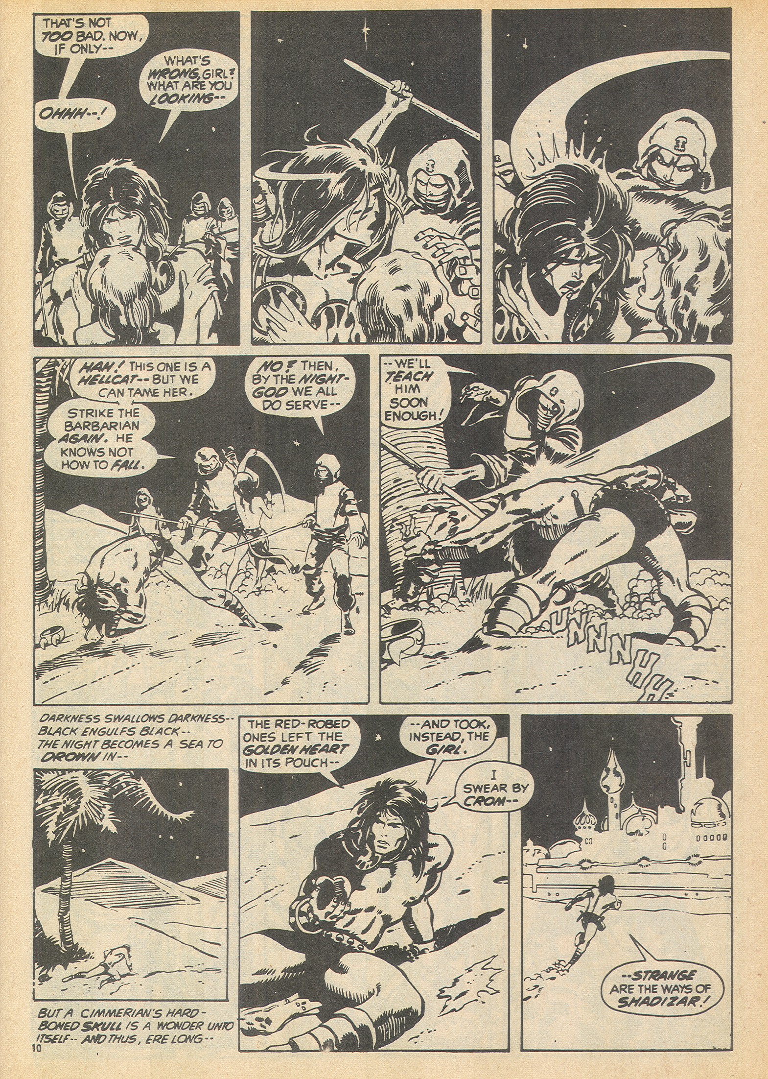 Read online The Savage Sword of Conan (1975) comic -  Issue #6 - 10